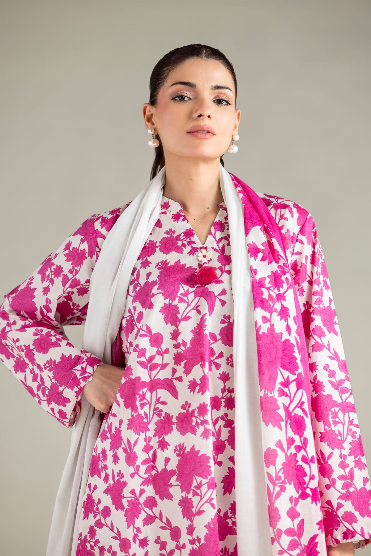 Printed Lawn Tailored 3-Piece Lawn - T-A11-26-108FB1-VG