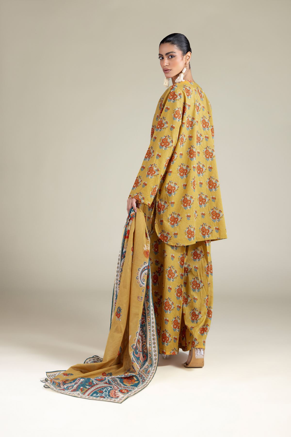 Embroidered Lawn Lawn Tailored 3-piece - 2-26-113-A-F-VG