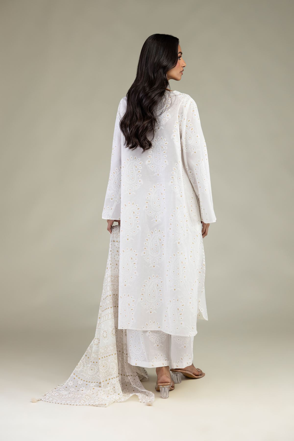 Printed Lawn Lawn Tailored Set - 1-26-102-A-F-VG