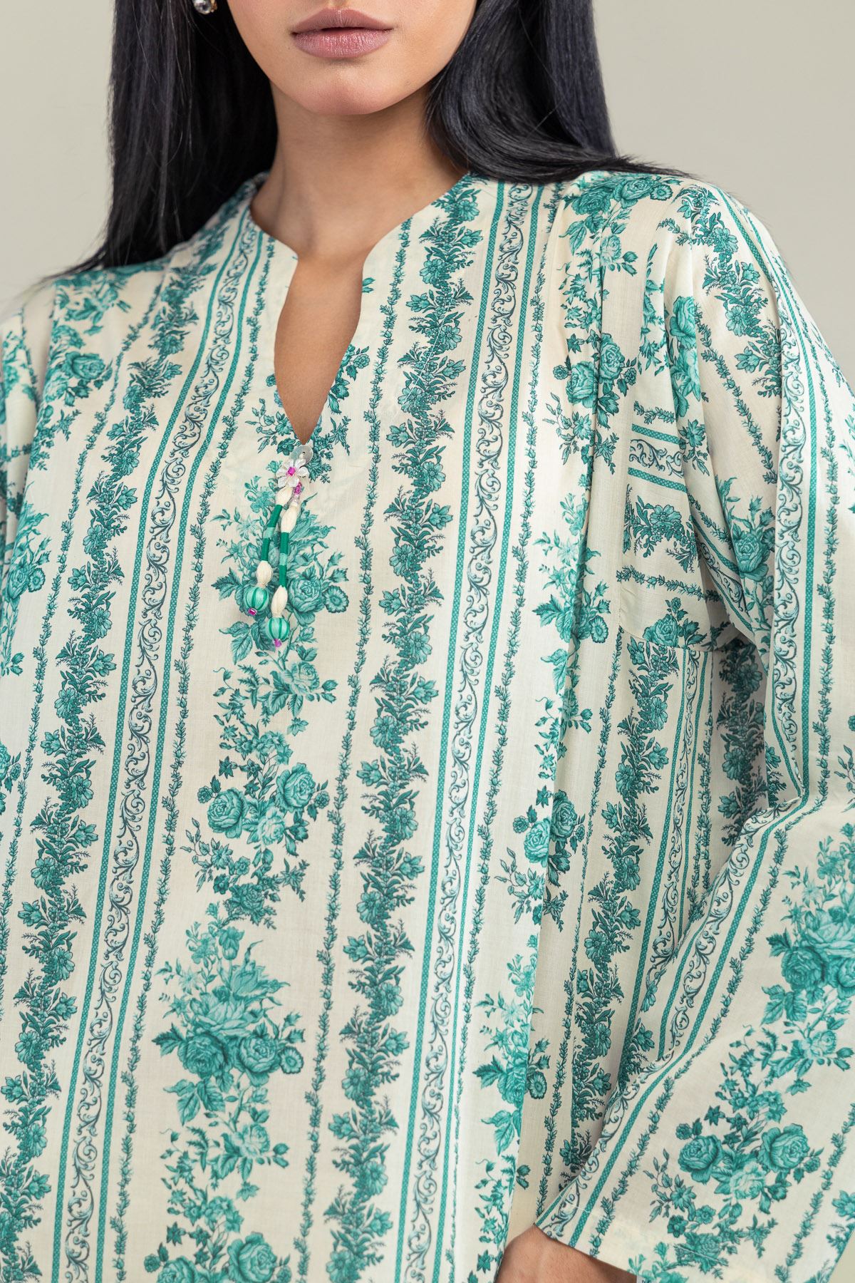 Printed Lawn Fabrics 3 Piece - A22-26-214FH1-VG