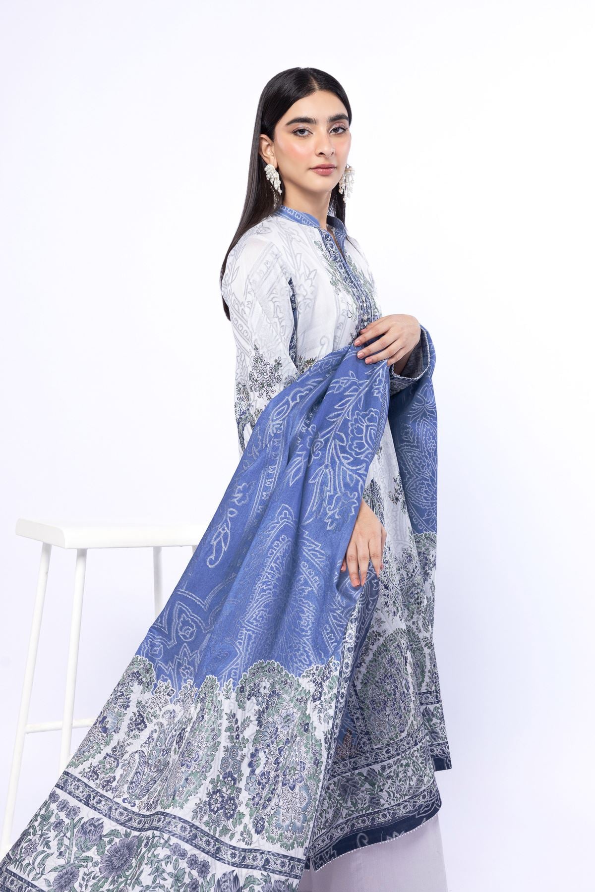 Printed Jacquard Fabrics 3 Piece - A33-26-106FI-VG