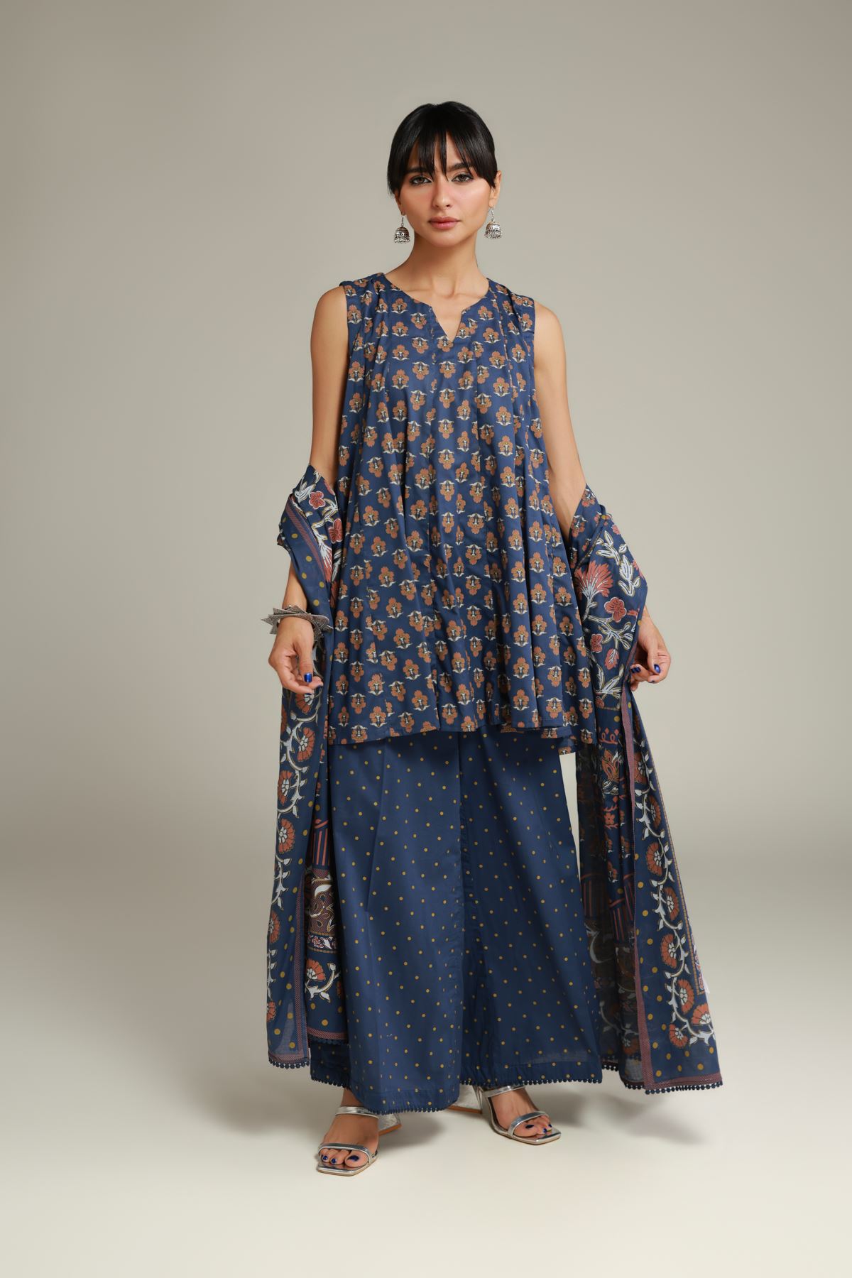 Printed Lawn Printed Lawn Dupatta - 1-26-228-A-F2-VG