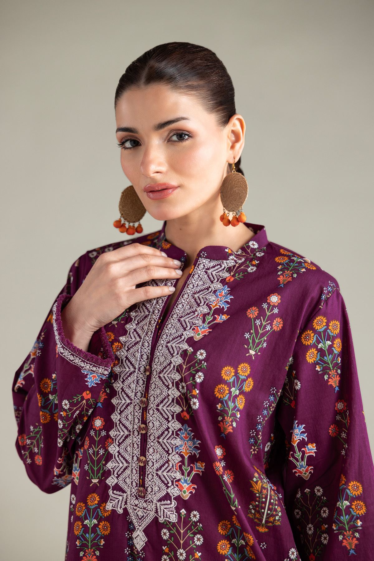 Embroidered Lawn Lawn Tailored Set - T-A11-26-101FH1-VG