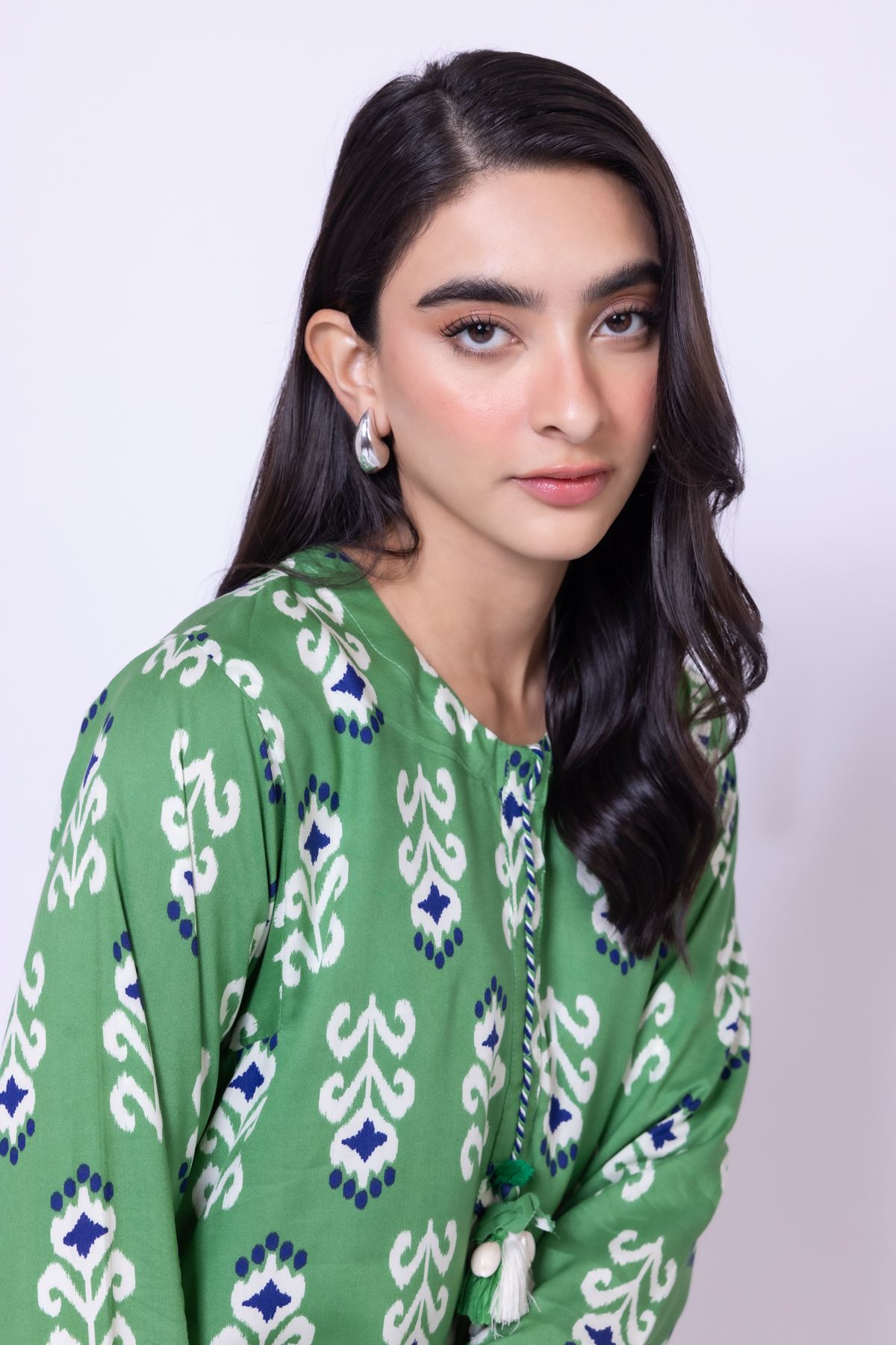 Printed Viscose Silk Kurta - 25-10-11E8-11TB-VG