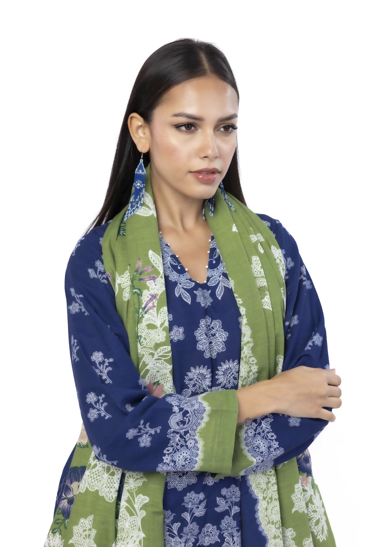Printed Khaddar Tailored 3 Piece - KW30AST-VG