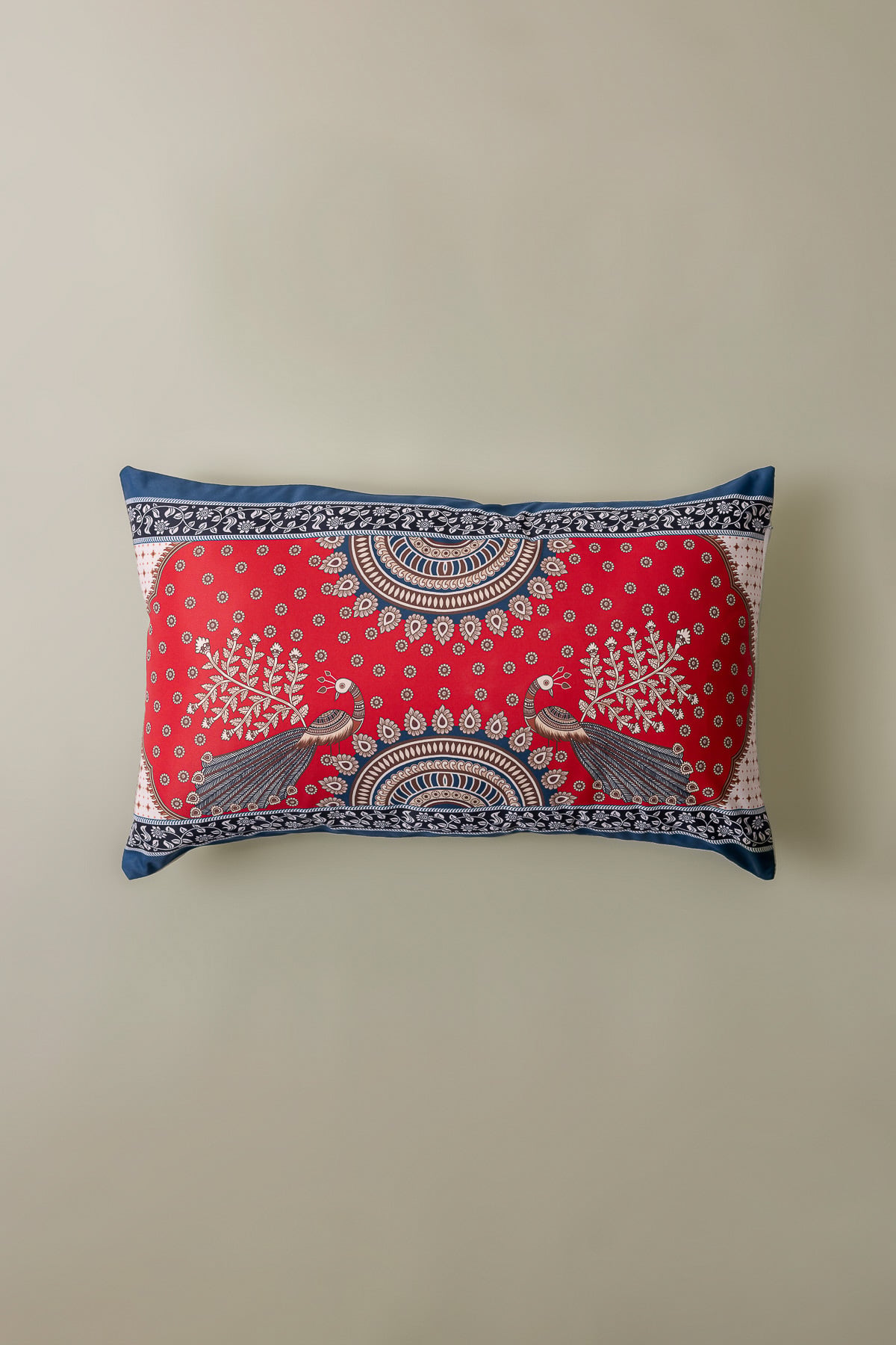 Printed Poly Sateen 13x21in Cushion Cover - 2-26-202-A-D-VG