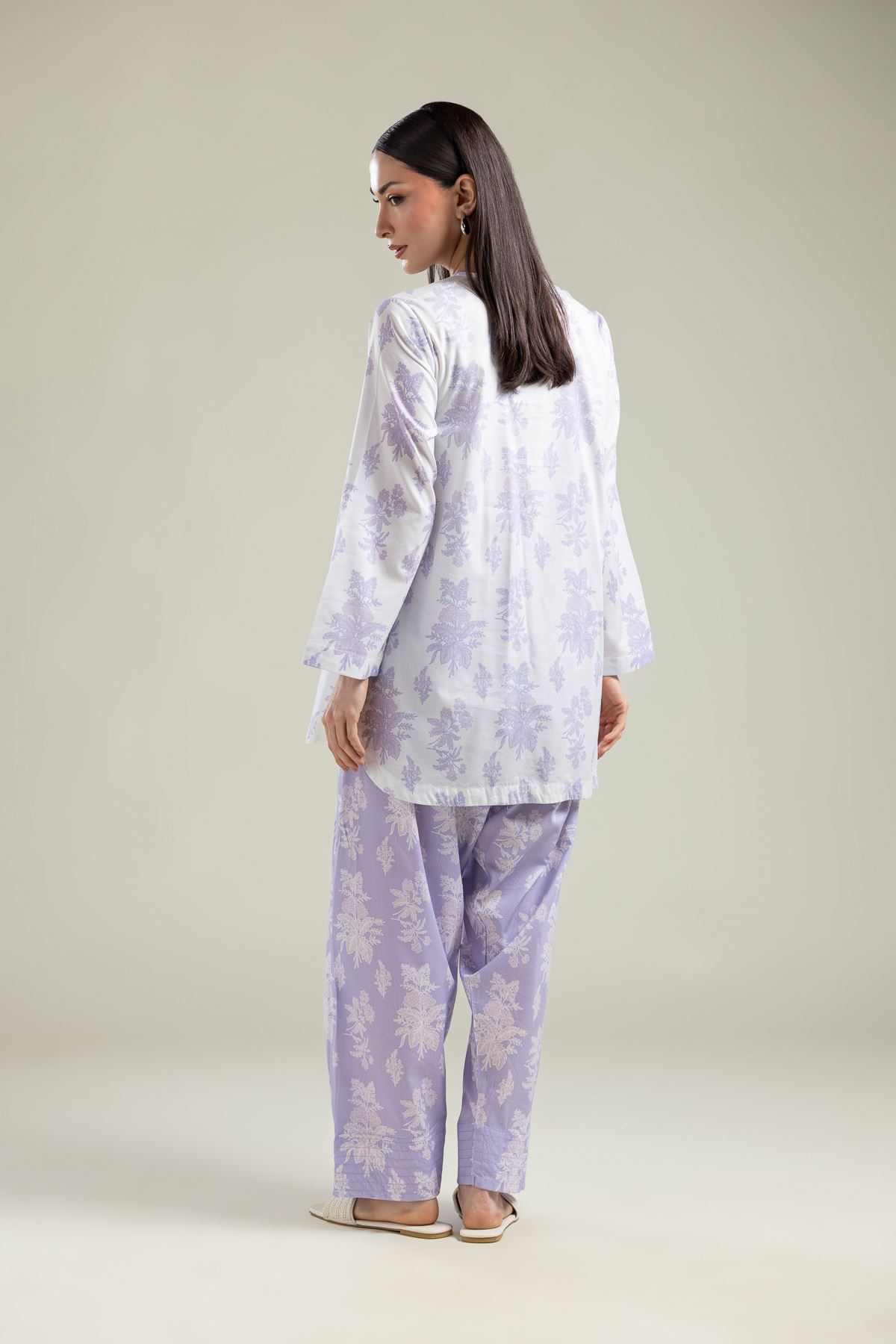 Printed Cotton Viscose Short Cotton Kurta - 25-09-10E4-05BA-VG