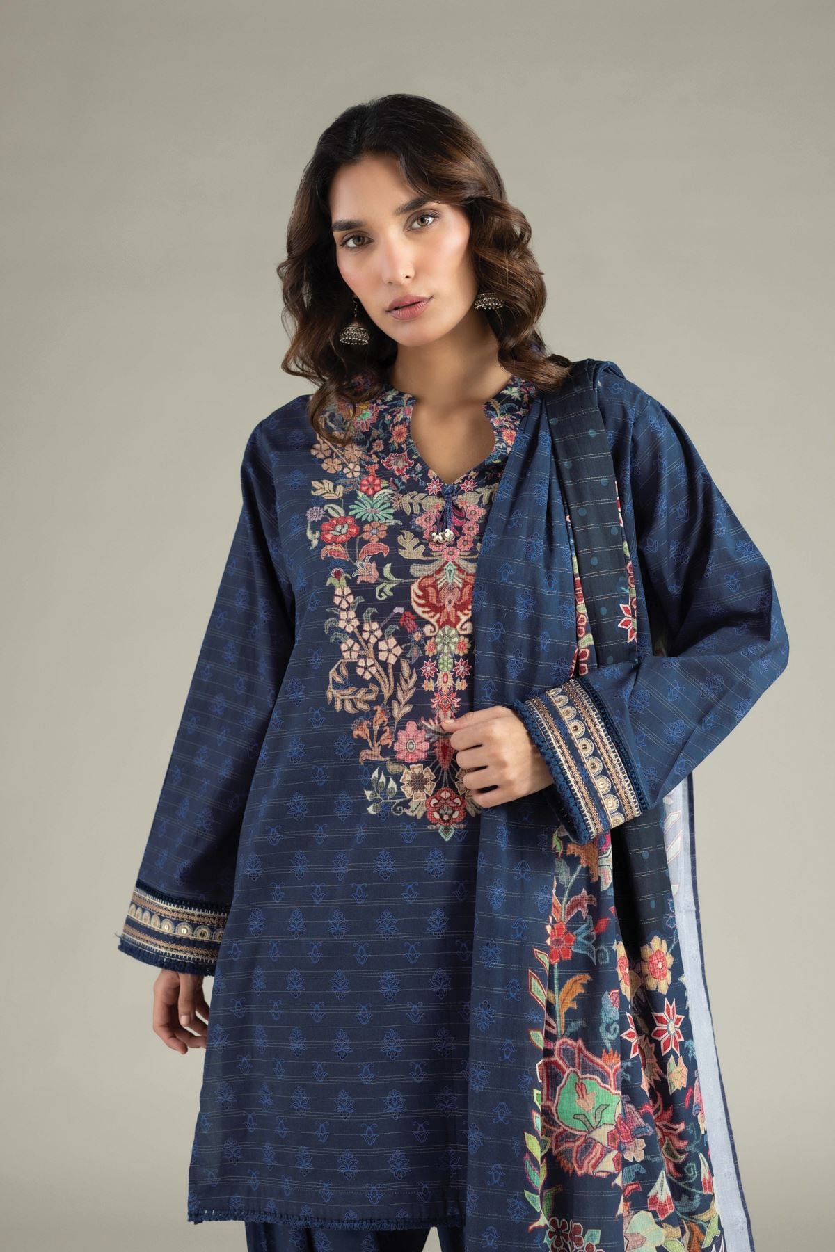 Printed Messuri Tailored 3 Piece - T-A33-26-106FC-VG