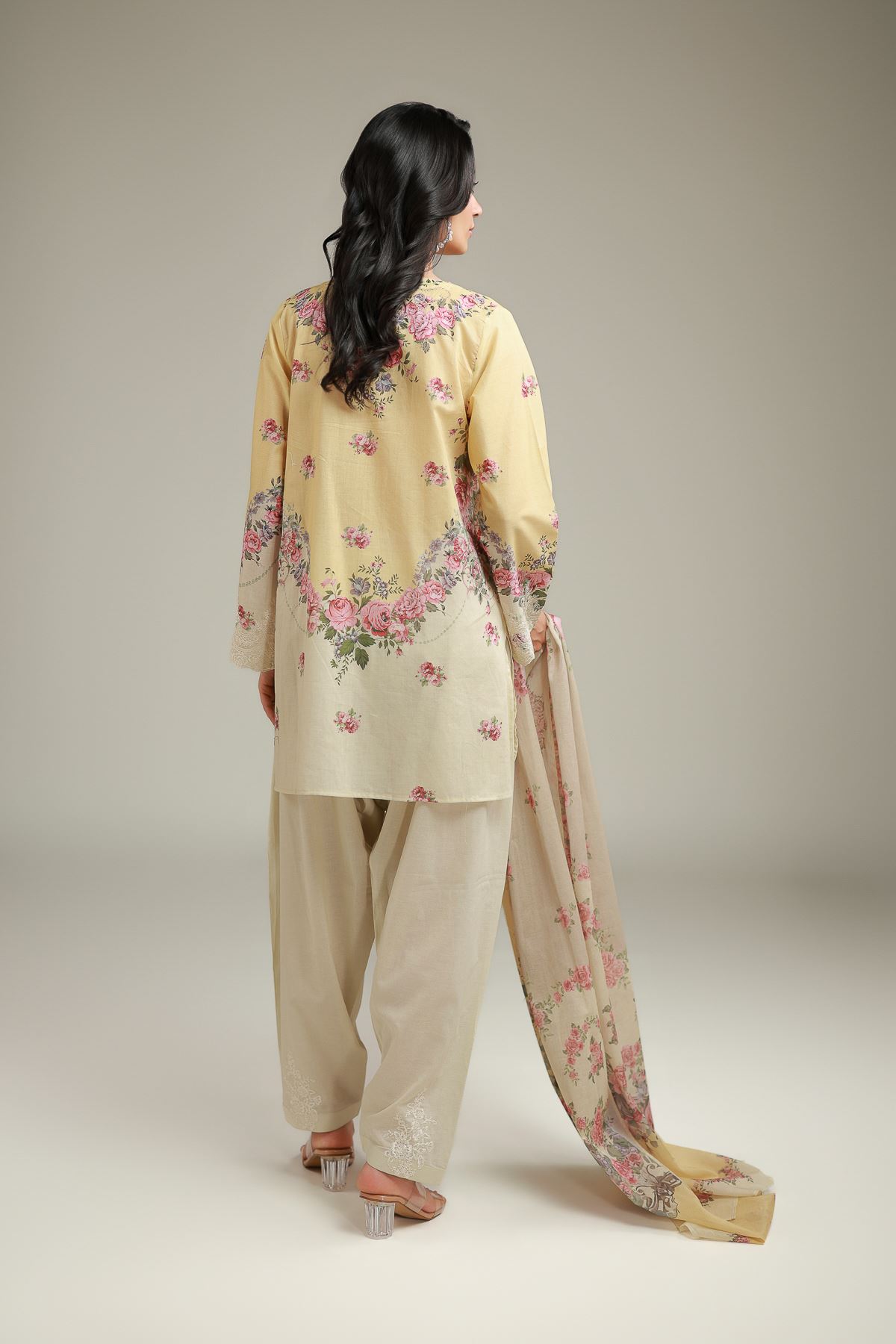 Embroidered Lawn 3-Piece Lawn Tailored - T-A11-26-108FB1-VG
