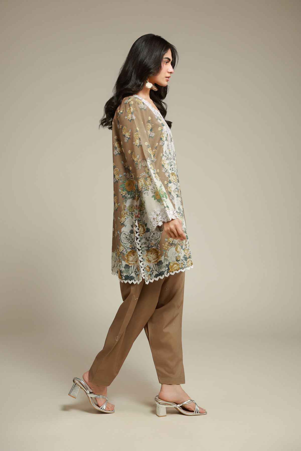 Embroidered Cambric Fabrics 2 Piece - A113-26-110EJ1-VG