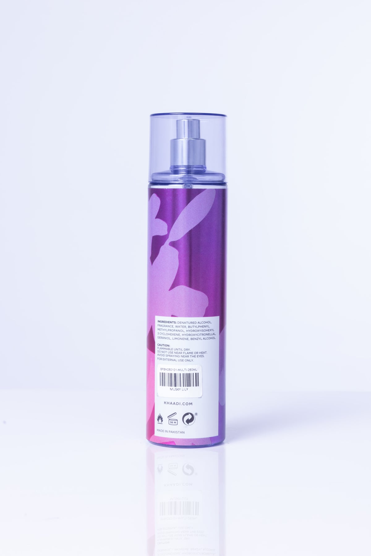Body Mist 250 ML Musky Lily - BFGS2501-VG
