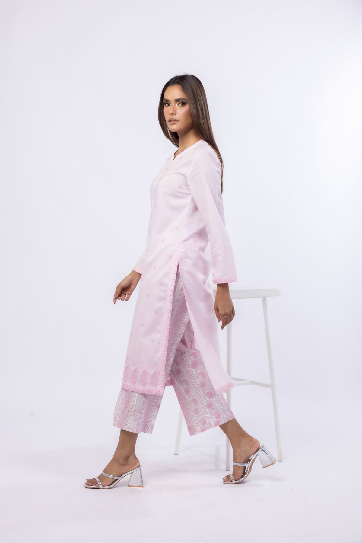 Printed Cambric Pants - 25-04E43-01TB-VG