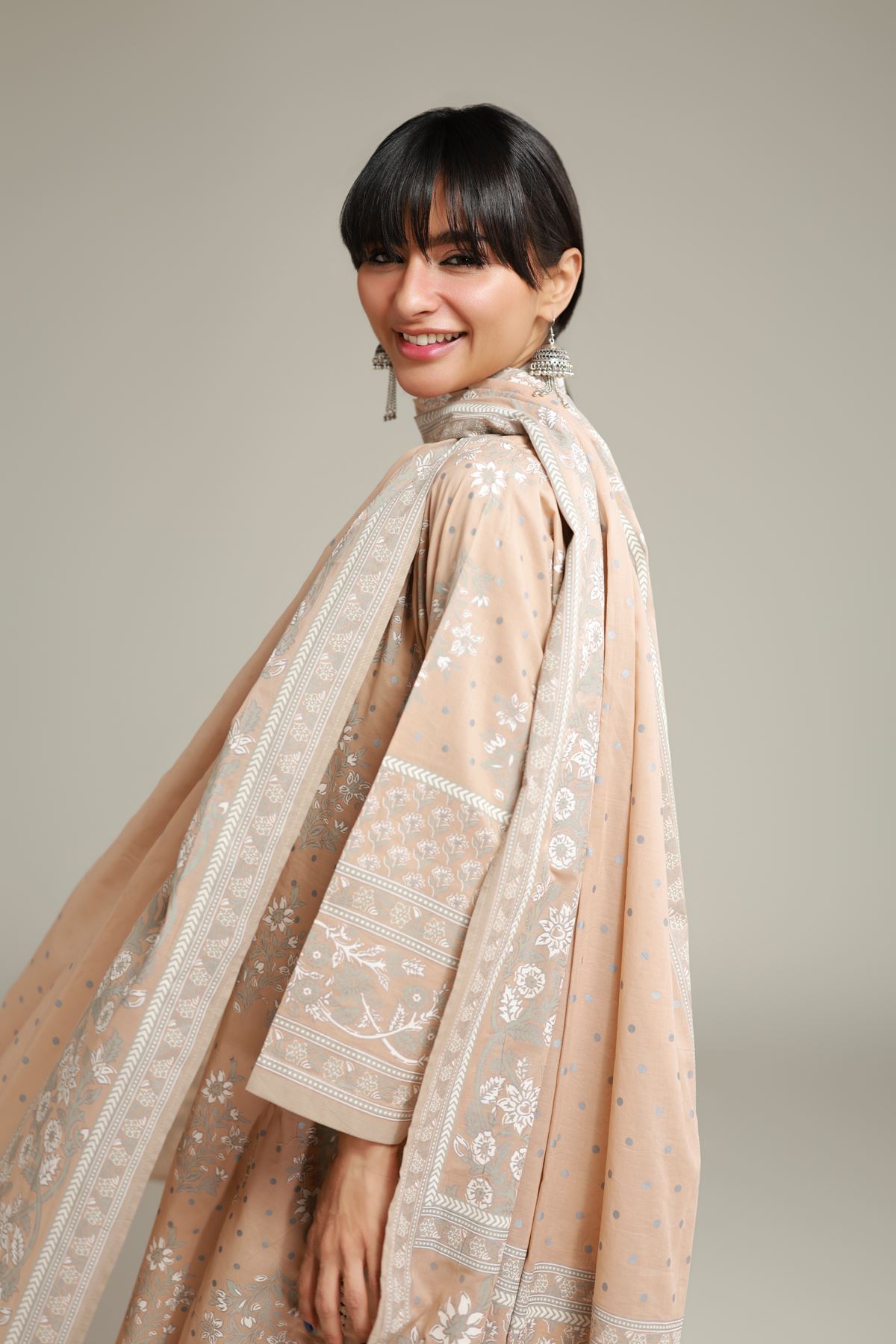 Printed Lawn Printed Lawn Dupatta - 1-26-228-A-D2-VG