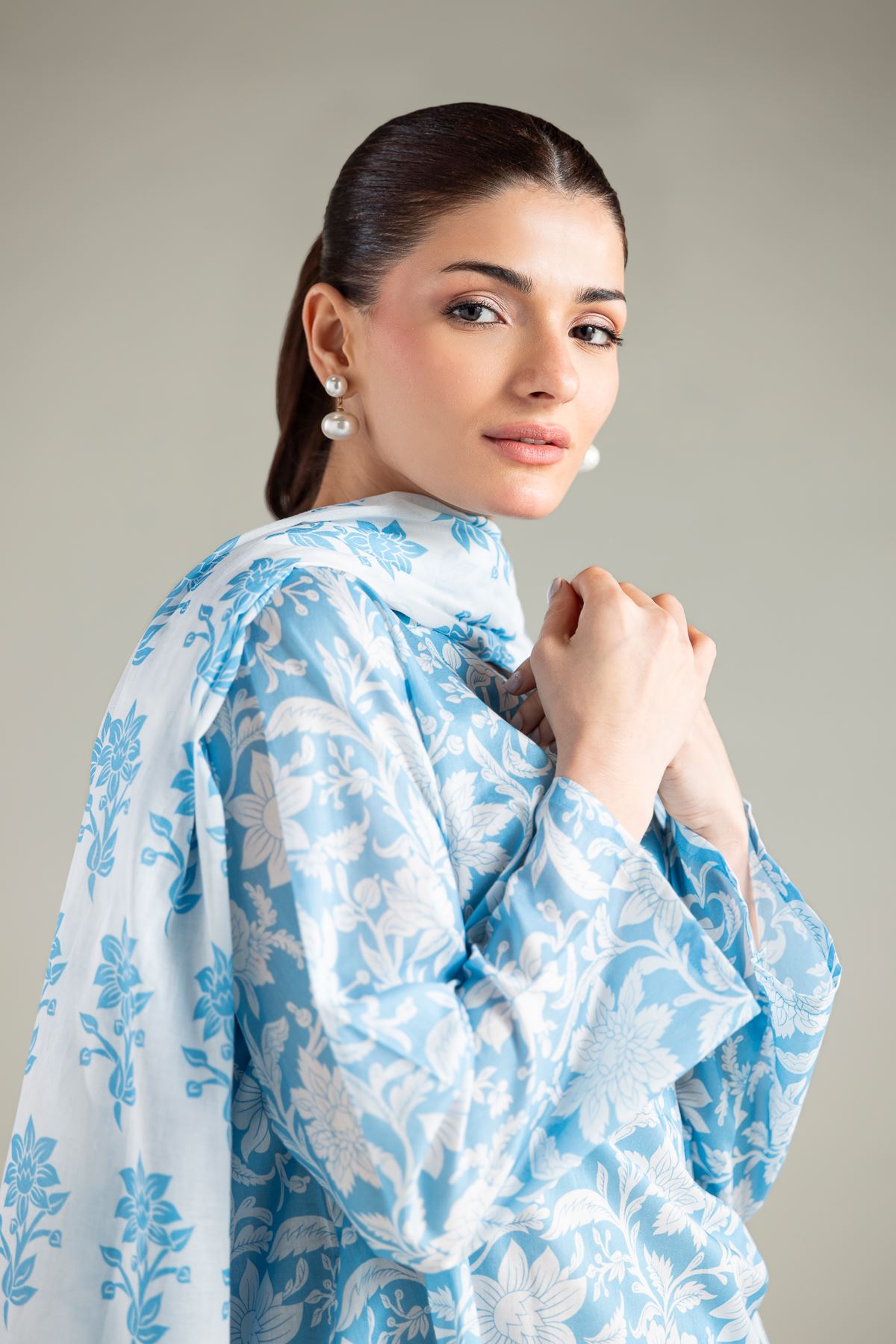 Printed Lawn Tailored Lawn 3-Piece - 25-10-12E1-08TB-VG