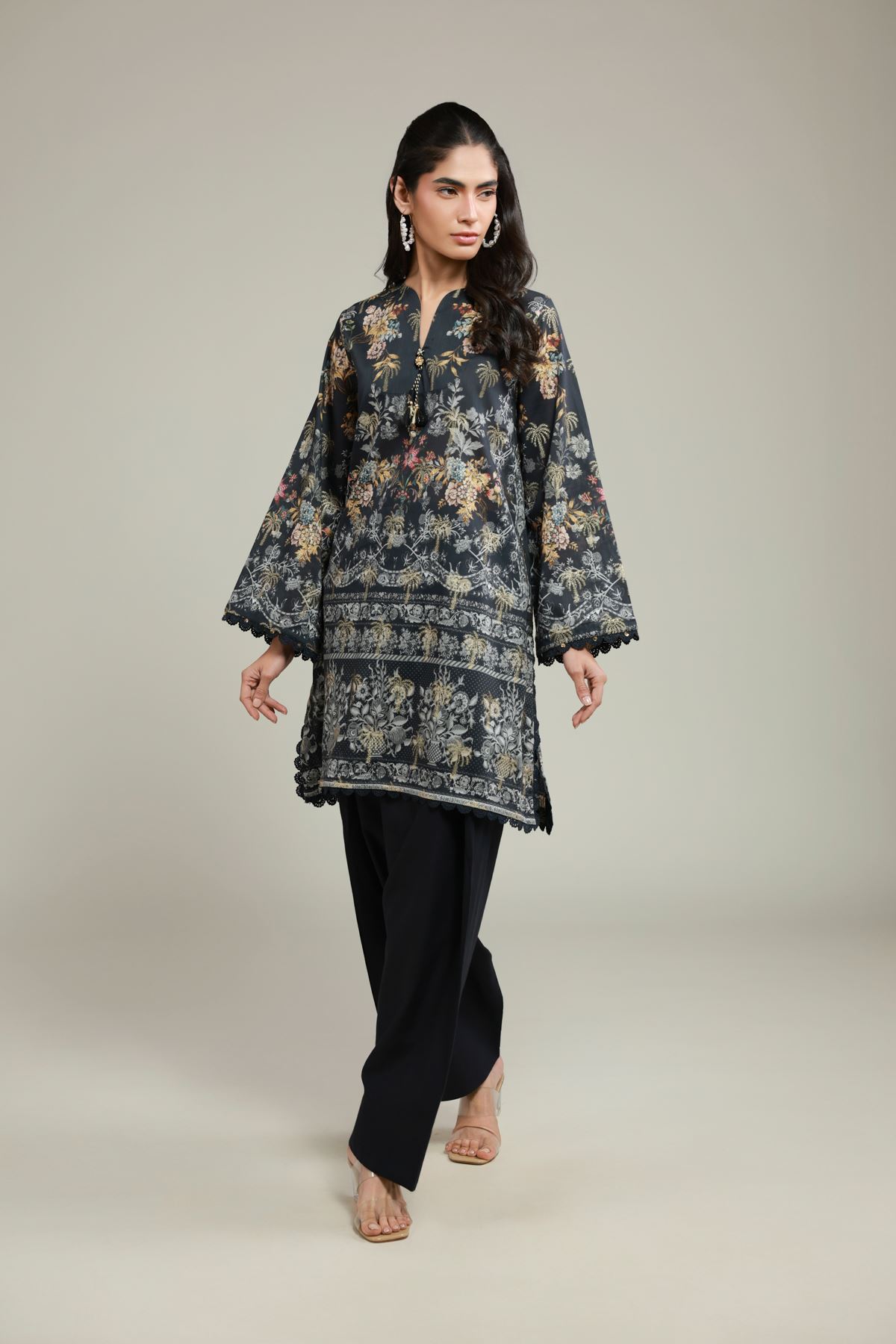 Printed Jacquard Fabrics 2 Piece - A112-26-101ED2-VG