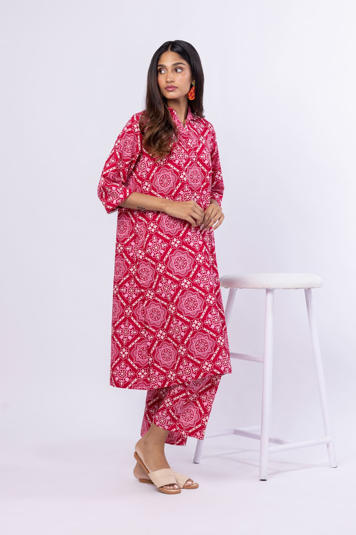 Printed Cambric Pants - 25-05E64-05BA-VG