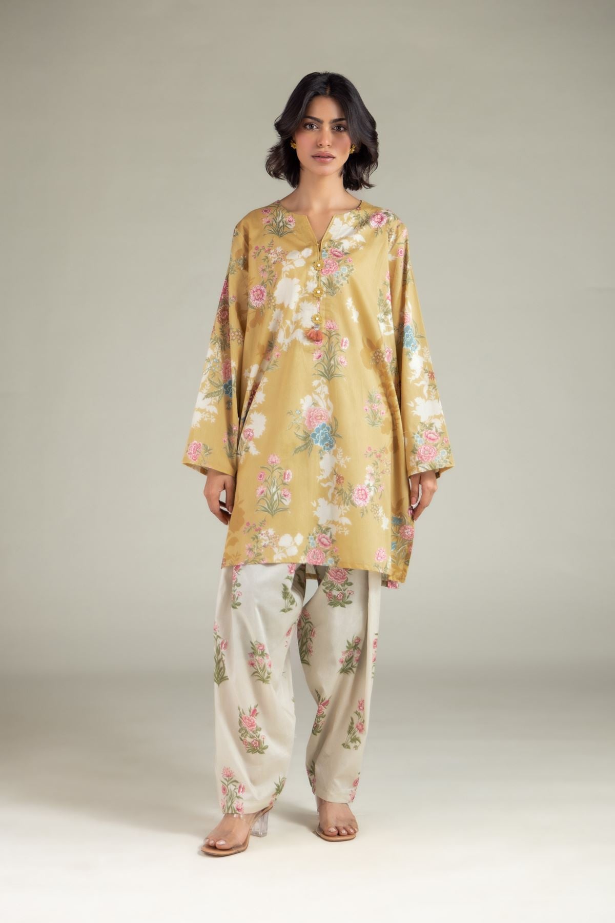 Printed Lawn Lawn 2-Piece Tailored - T-A11-26-106FF1-VG