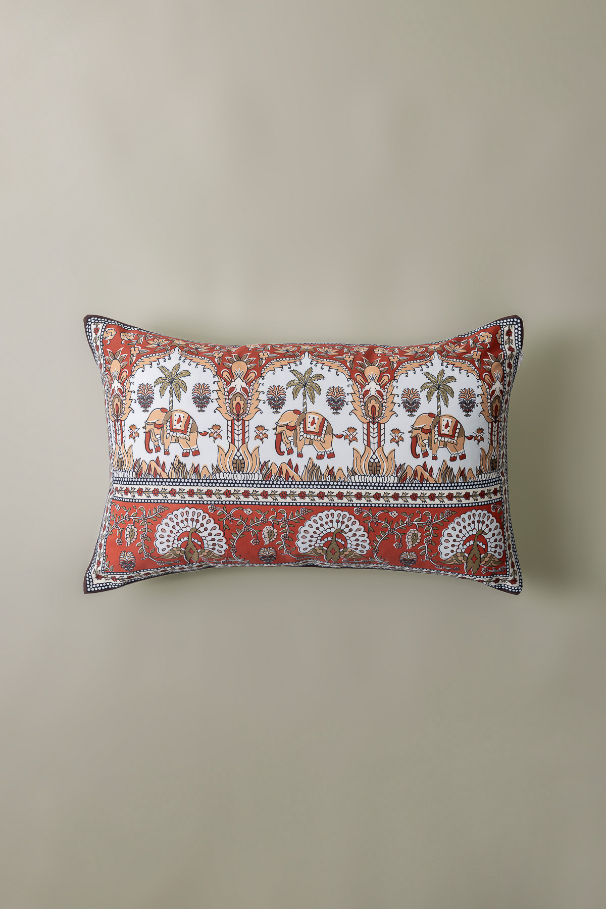 Printed Poly Sateen 13x21in Cushion Cover - 2-26-202-A-D-VG
