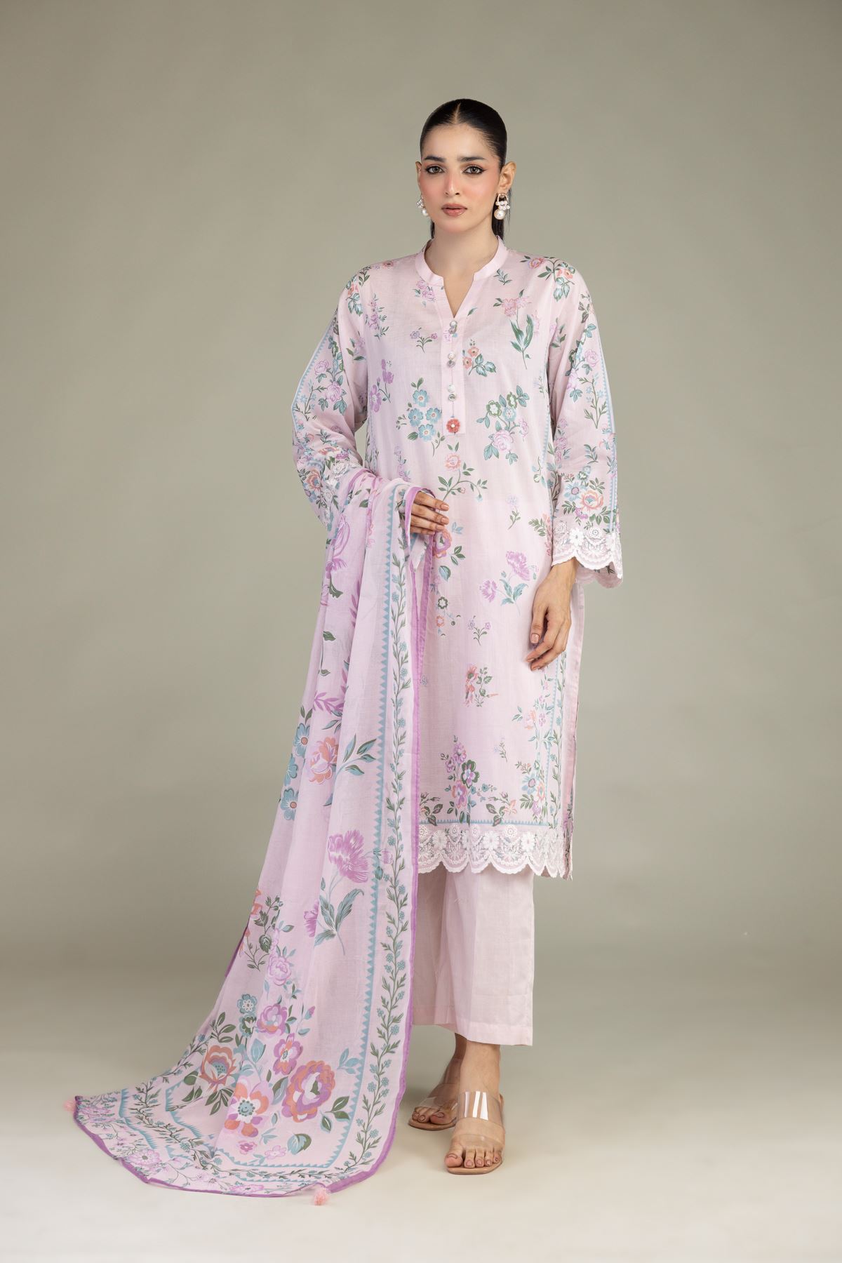 Embroidered Lawn Lawn Tailored 3-Piece - B1-2-26-106-A-C-VG