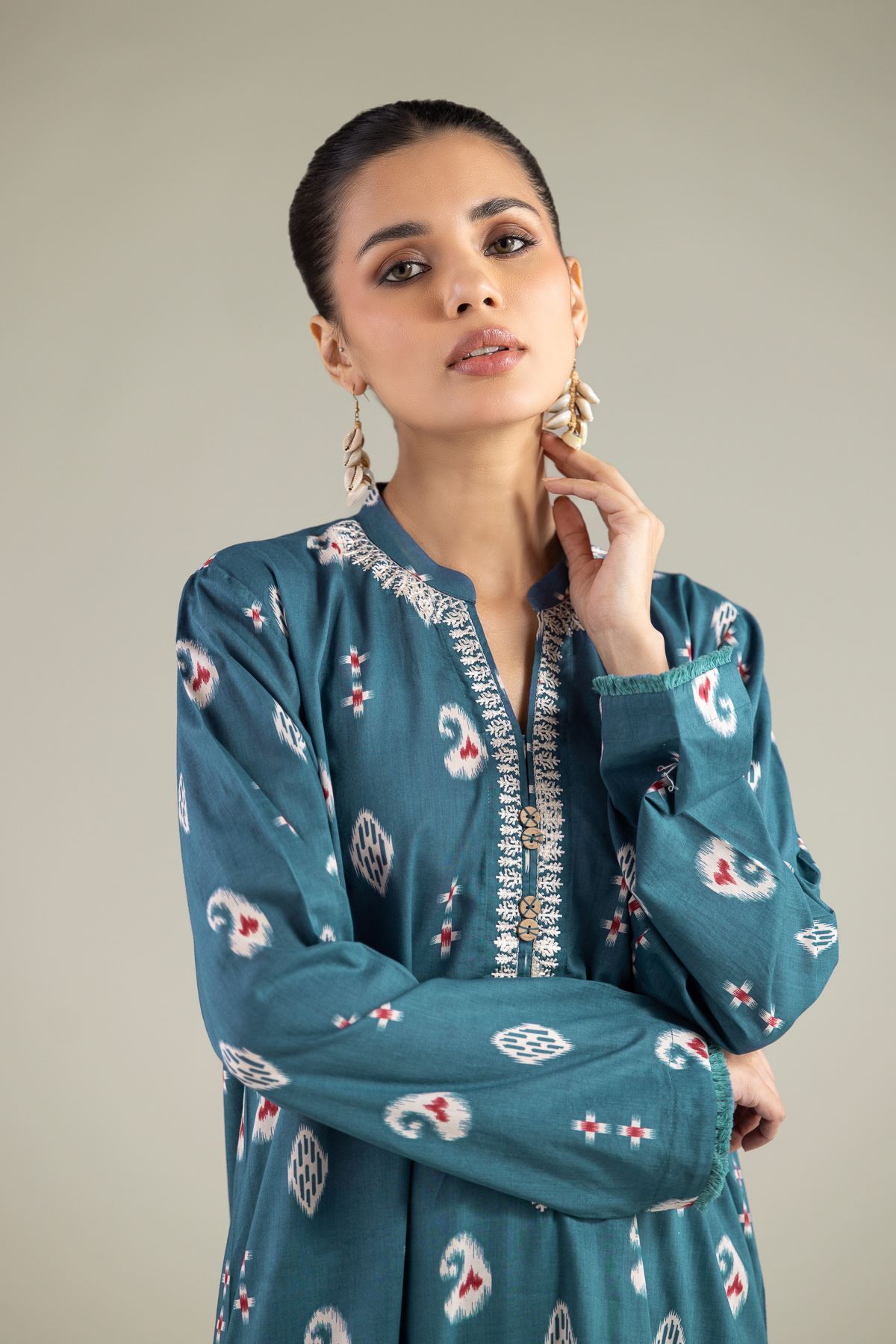 Embroidered Lawn Lawn 2-Piece Tailored - 25-09-10E8-03TB-VG