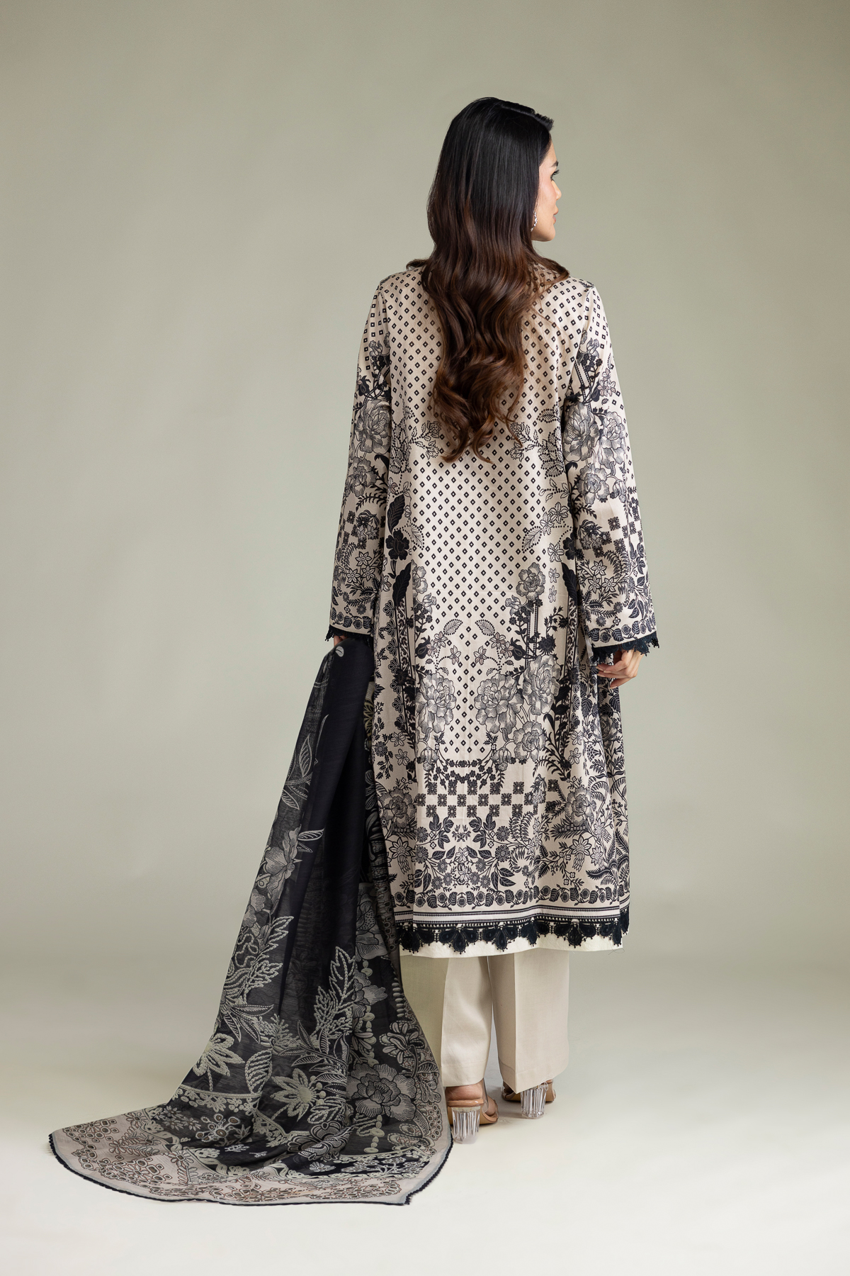 Embroidered Lawn Lawn Tailored 3-Piece - 1-26-102-A-F-VG