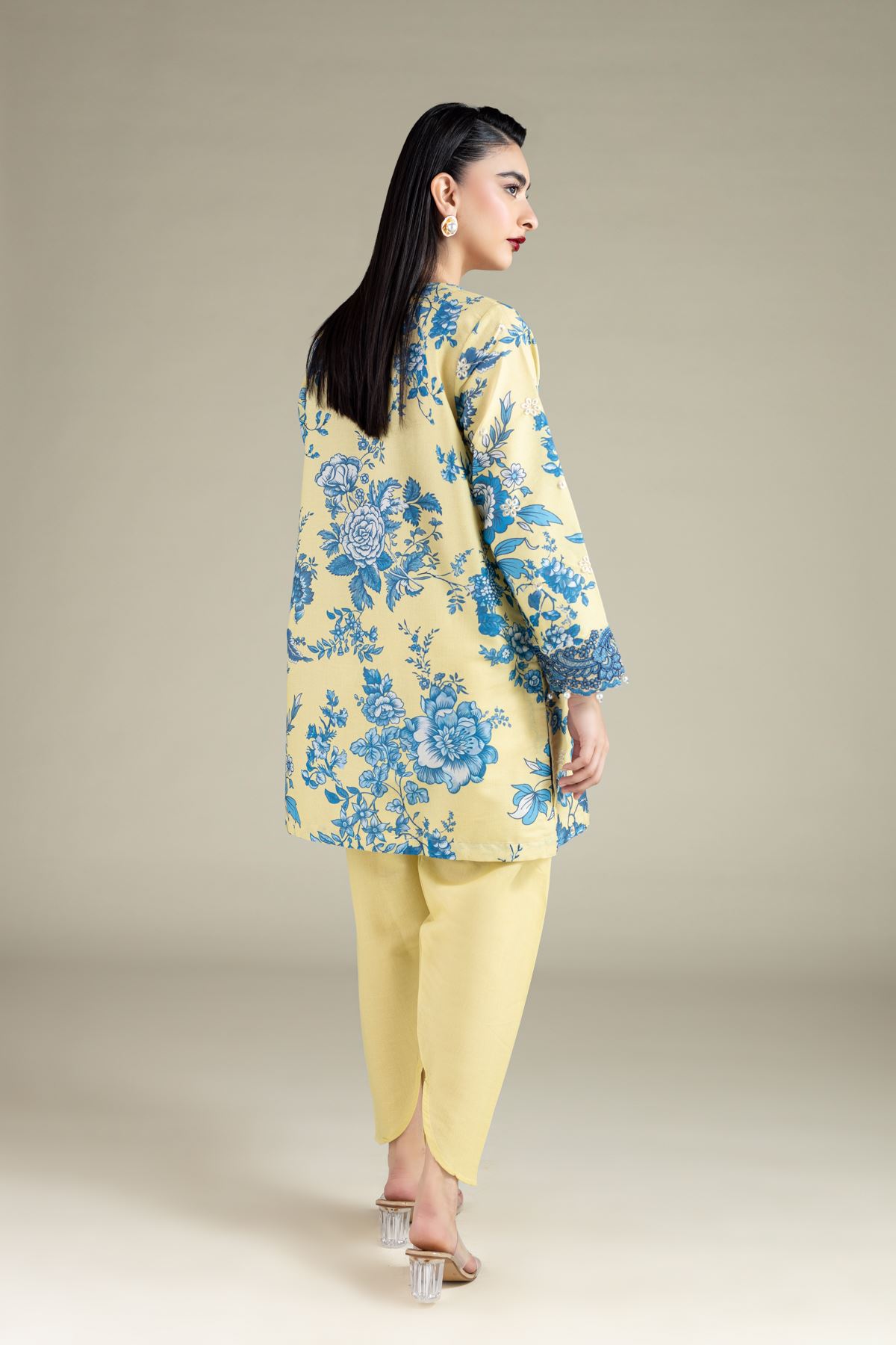 Embroidered Mesuri Kurta - 25-12-12S4-12TA-VG