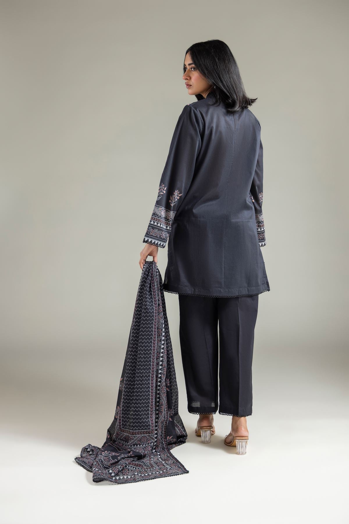 Printed Lawn Lawn 3-Piece Suit - 1-26-145-A-C-VG