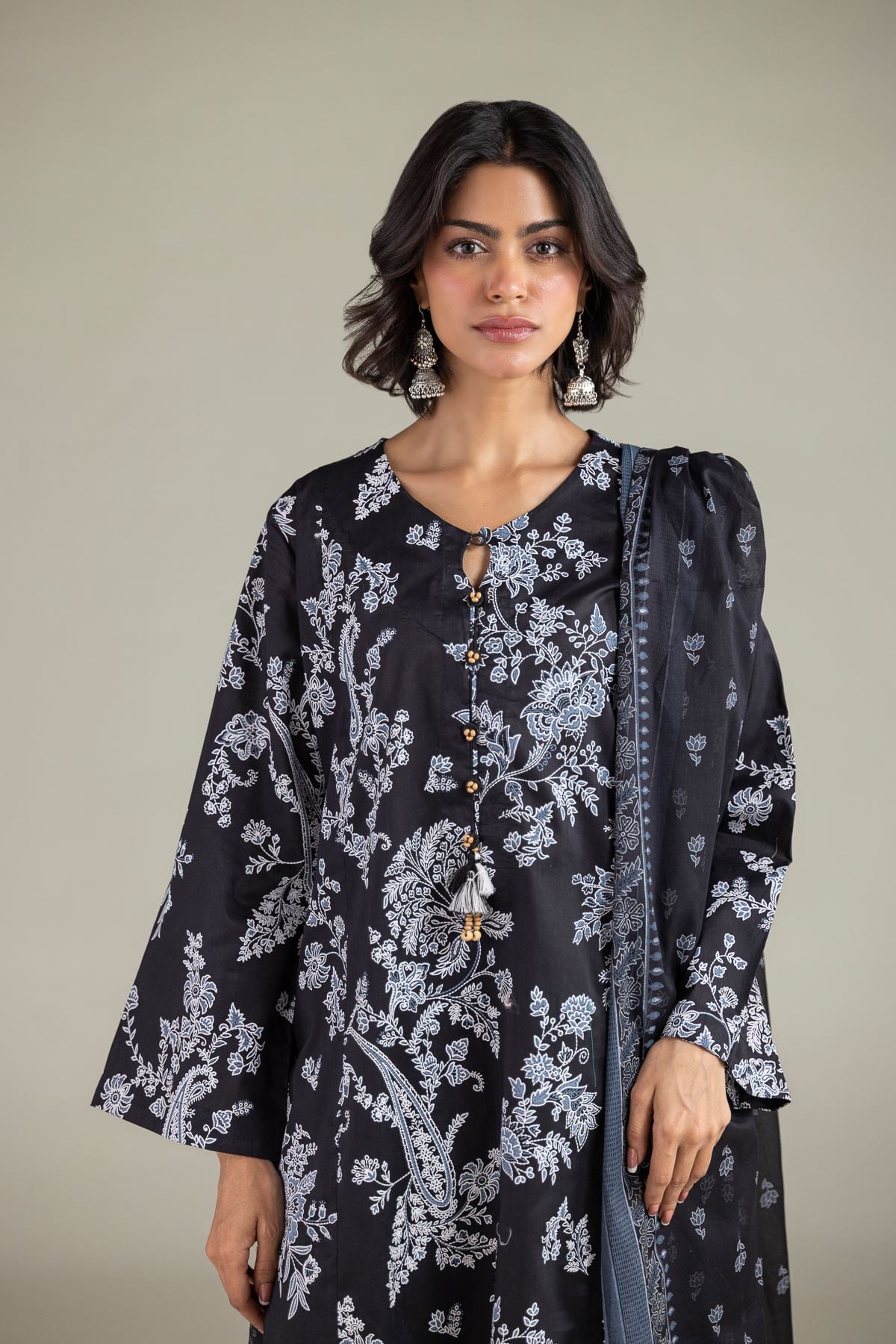 Printed Lawn Lawn Tailored 3-Piece - 1-26-102-A-F-VG