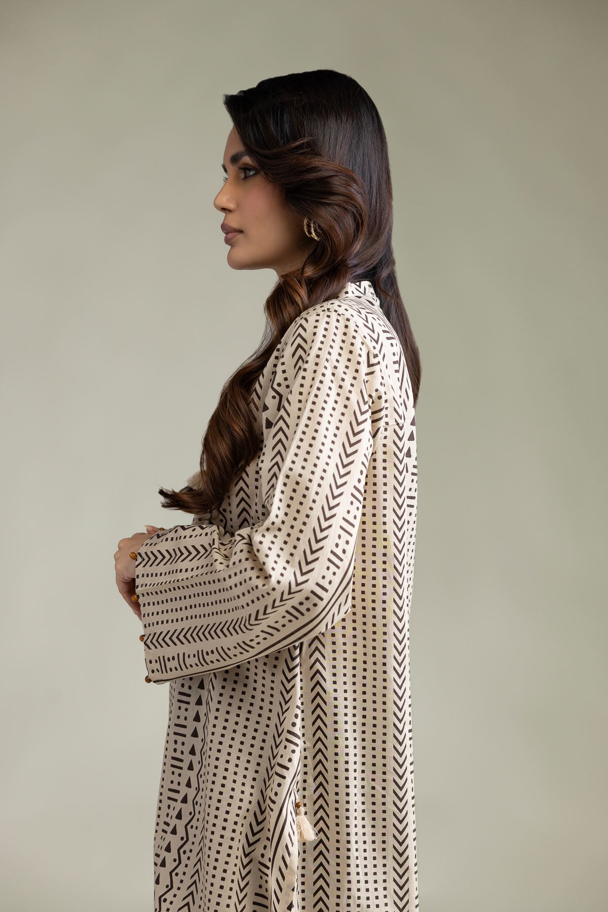 Printed Cambric Cambric Tailored 1-Piece - 1-26-102-A-F-VG