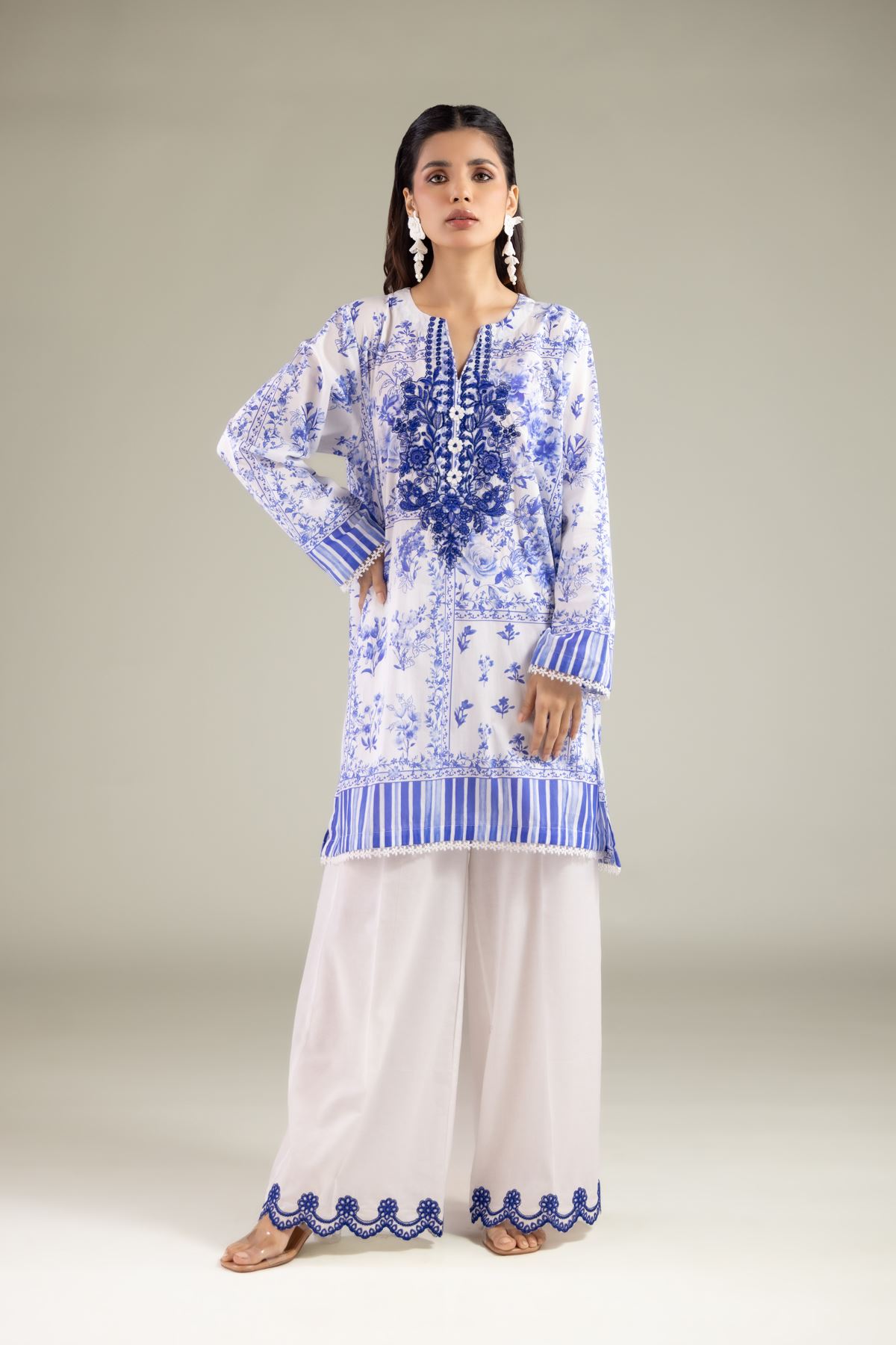 Embroidered Lawn Lawn 2-Piece Tailored - 2-26-209-A-D1-VG