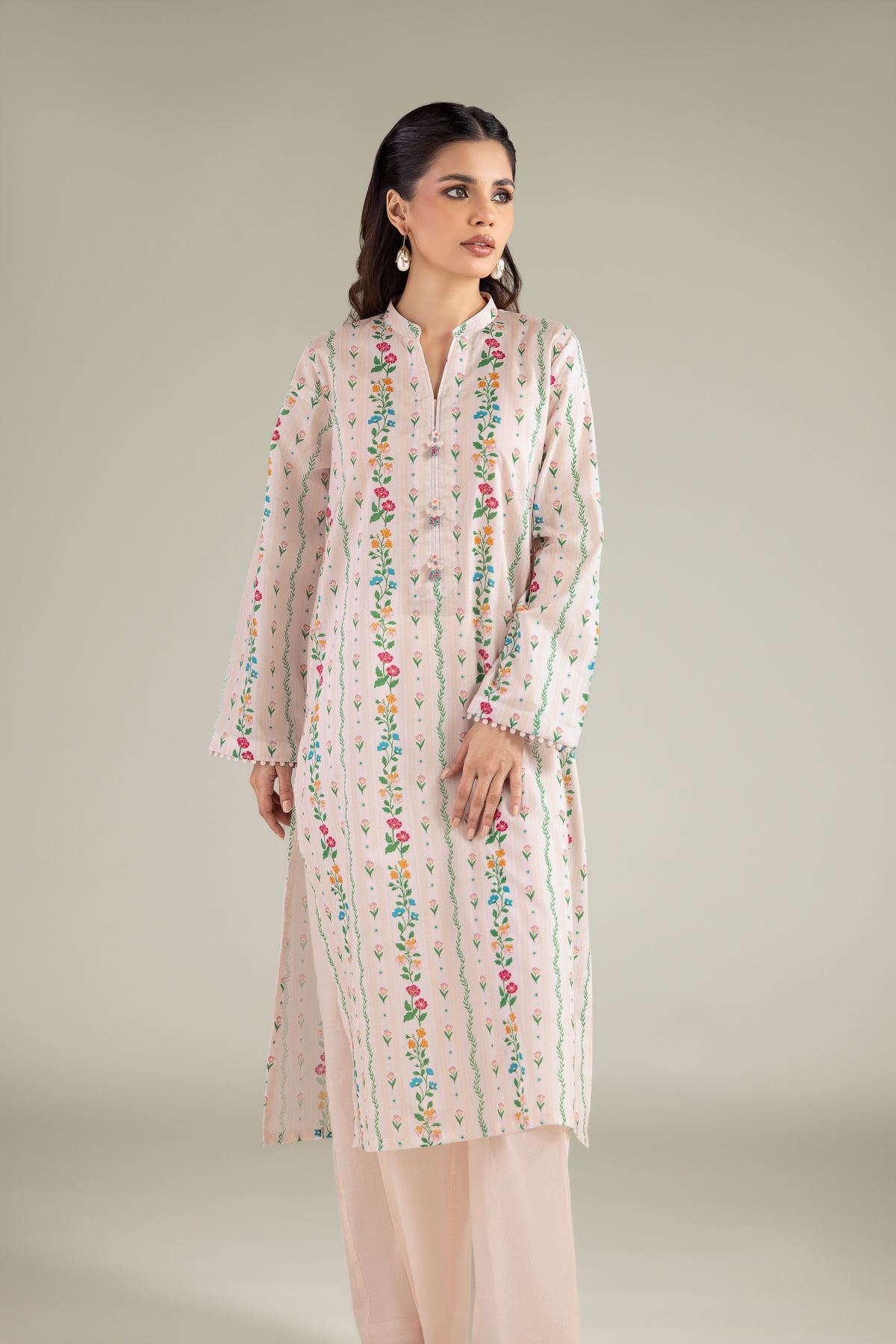 Printed Lawn 2-Piece Tailored Lawn - 5-26-105-F-A-VG