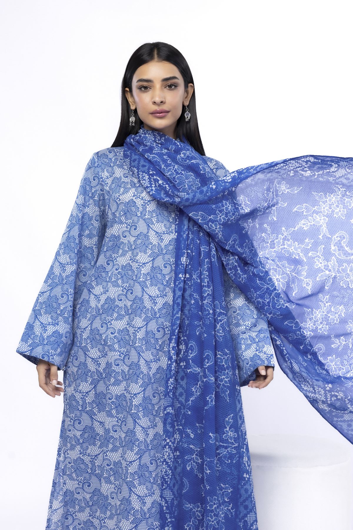 Printed Lawn Fabrics 3 Piece - CA02A-VG