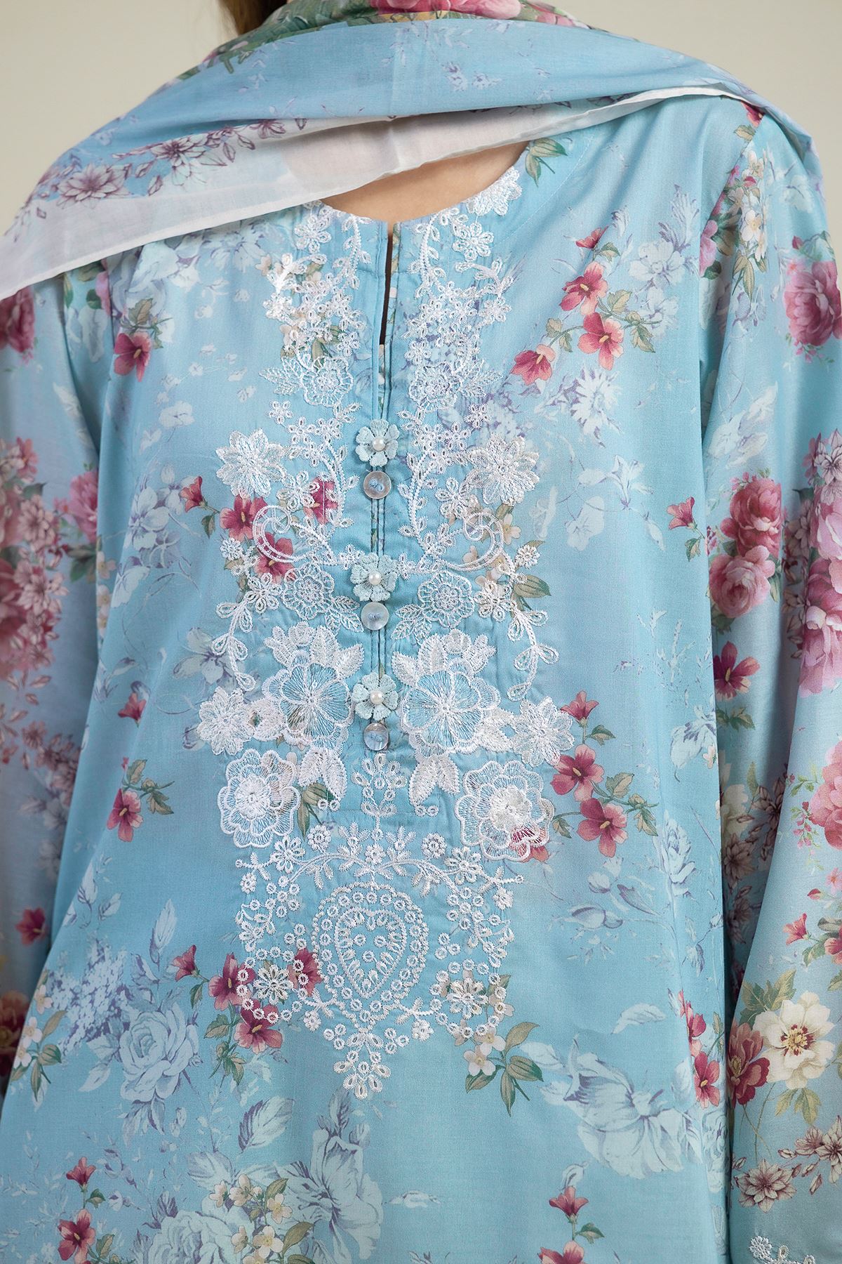 Embroidered Lawn Lawn Tailored 3-Piece - 1-26-238-A-J1-VG