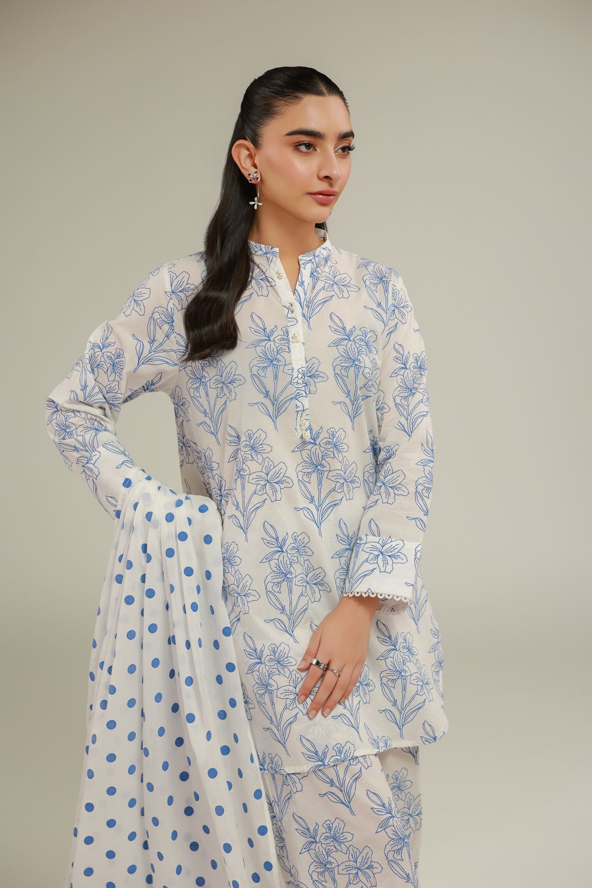 Lawn Summer Lawn Dupatta - 1-26-133-A-E-VG