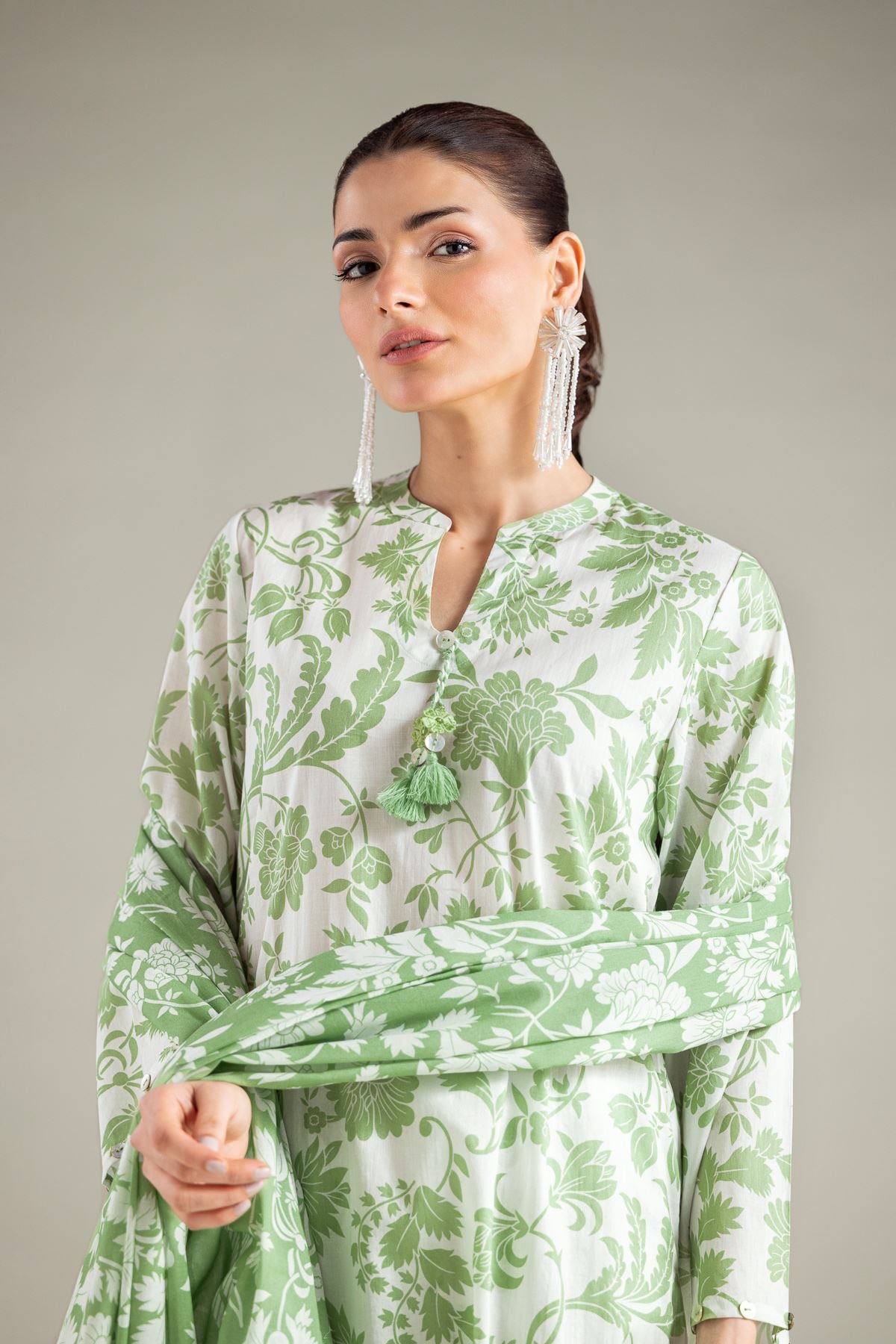 Printed Lawn Lawn Tailored 3-Piece - 1-26-209-A-F1-VG