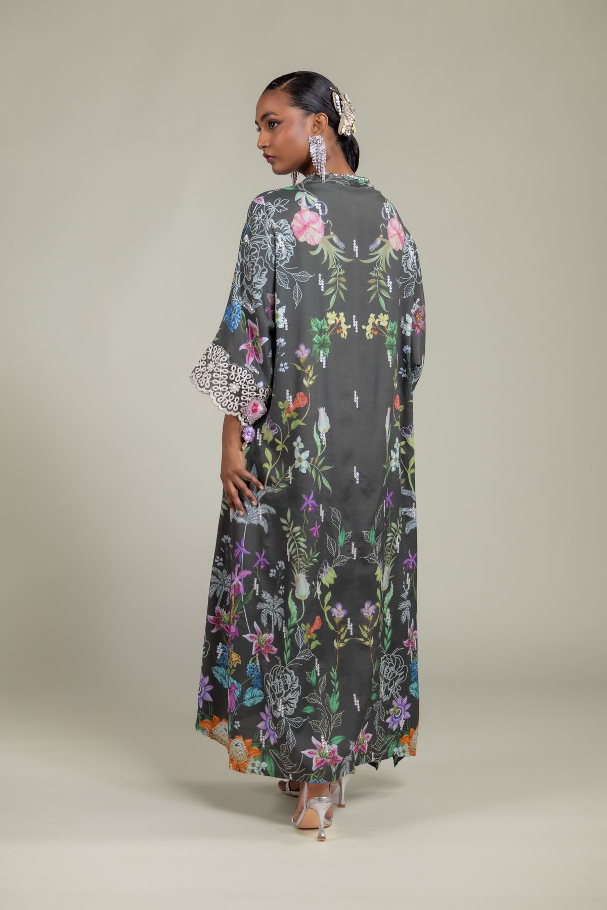 Raw Silk 2-Piece Co-ord Set - 2-26-105-A-D-VG