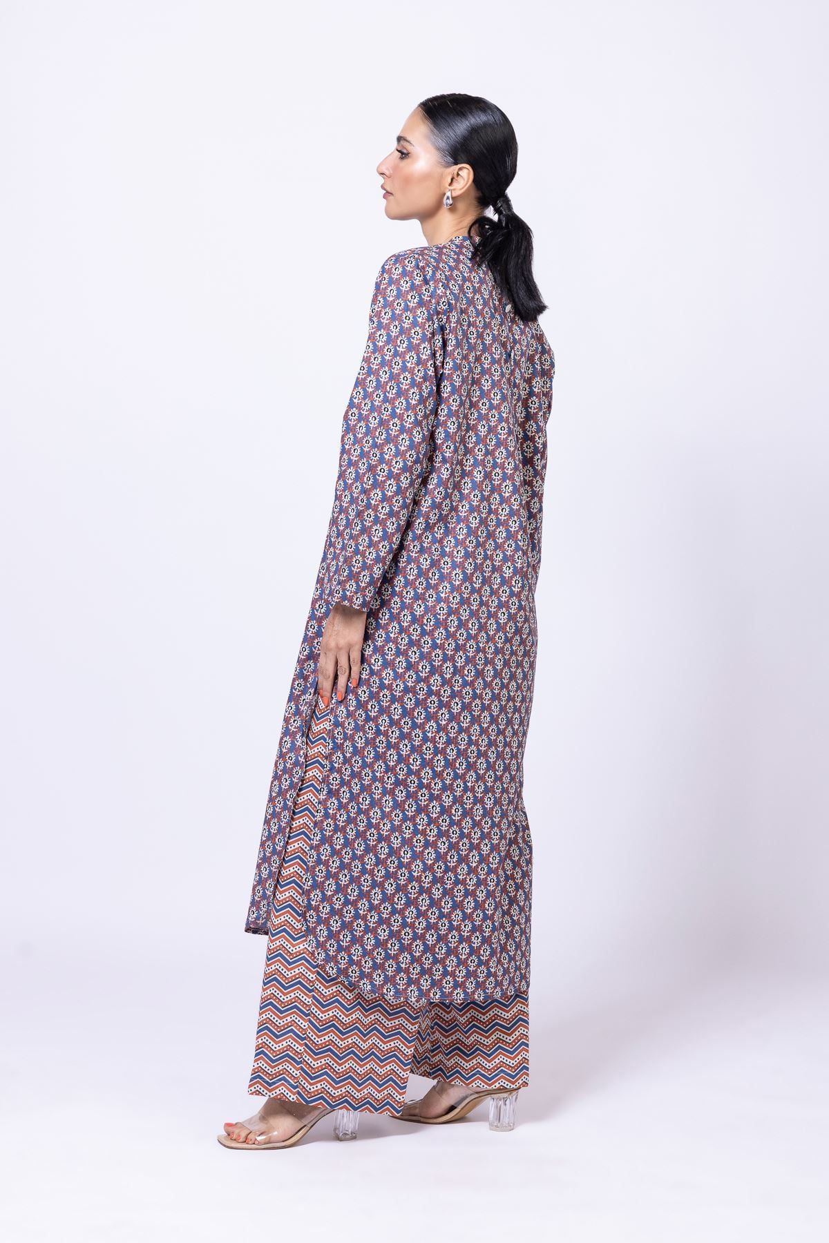 Printed Cambric Pants - 25-04E43-01TB-VG