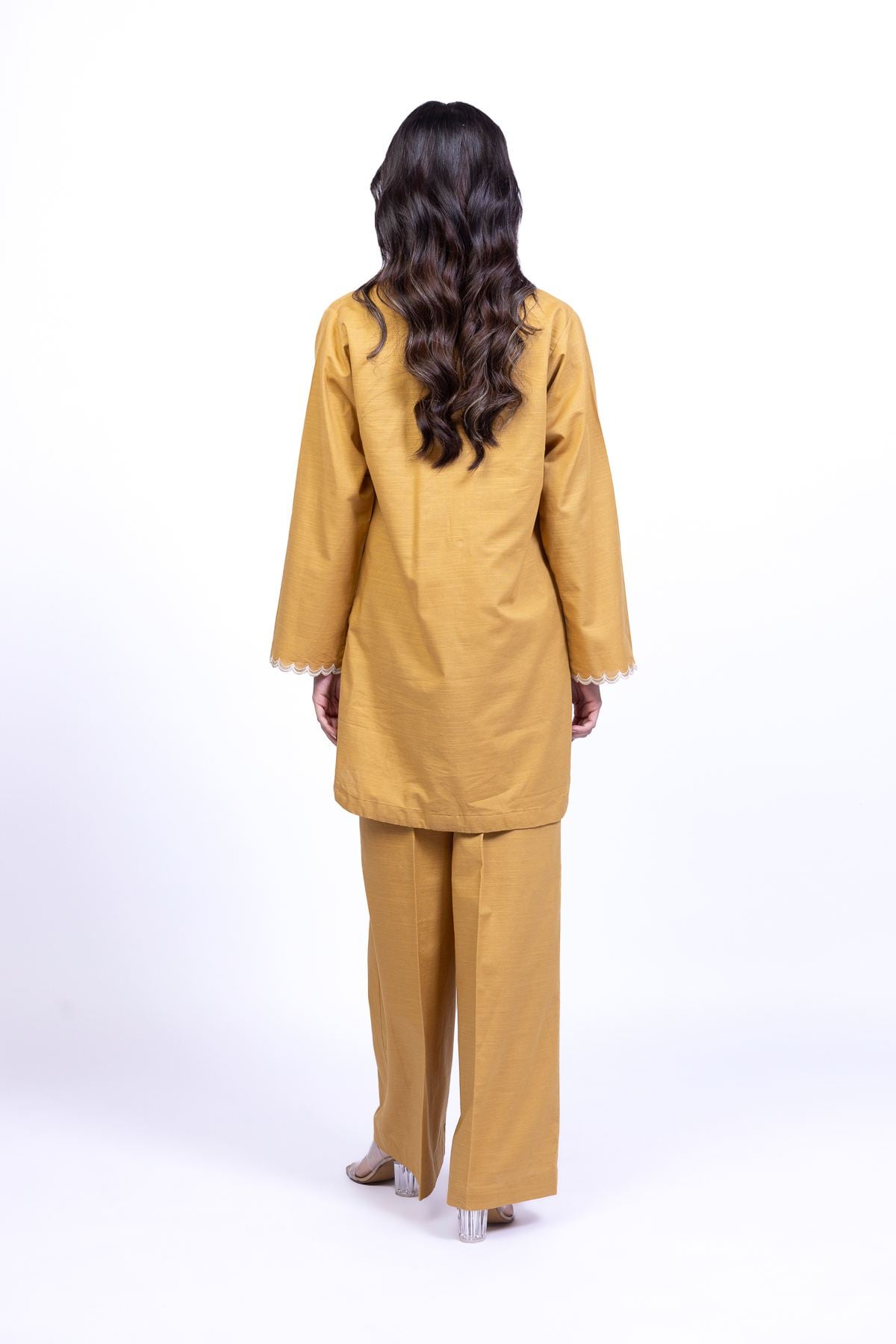 Embroidered Khaddar Kurta - 25-09-10E3-01TA-VG