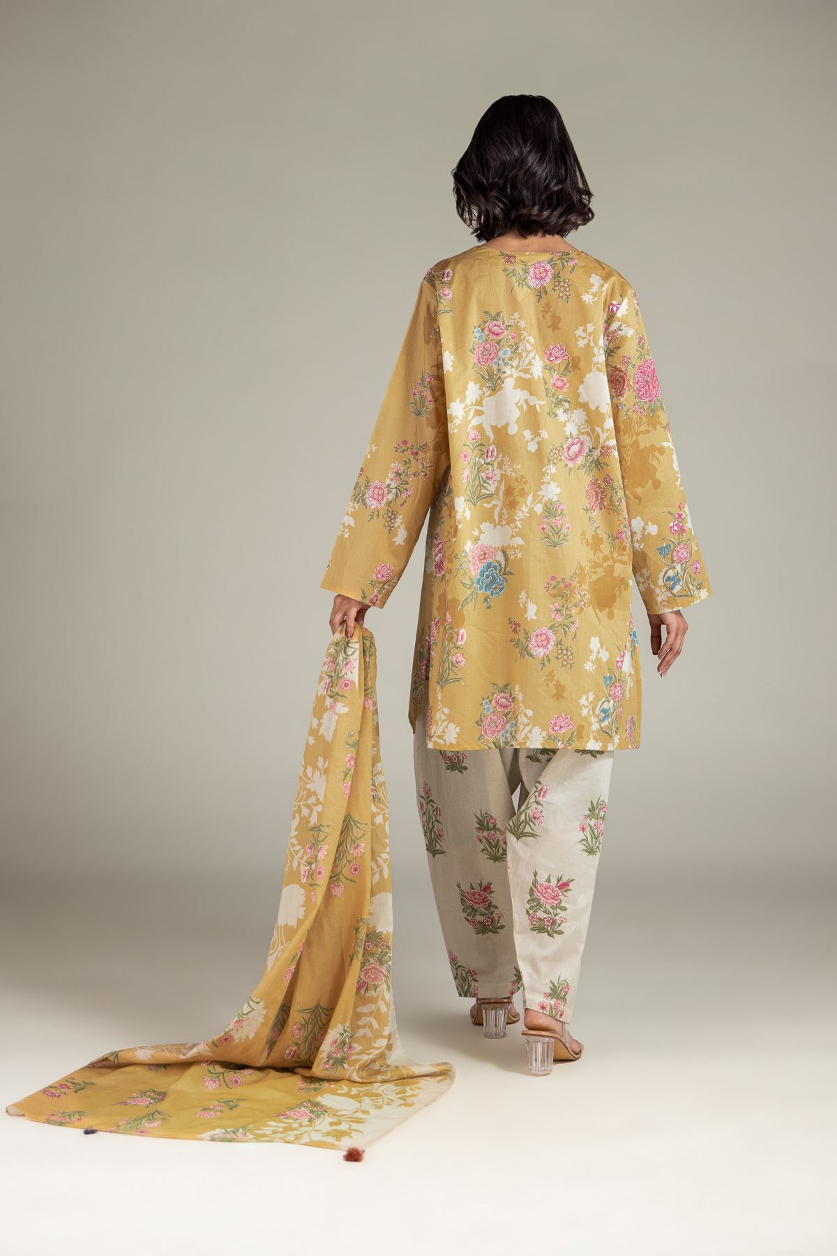 Printed Lawn Lawn 2-Piece Tailored - T-A11-26-106FF1-VG