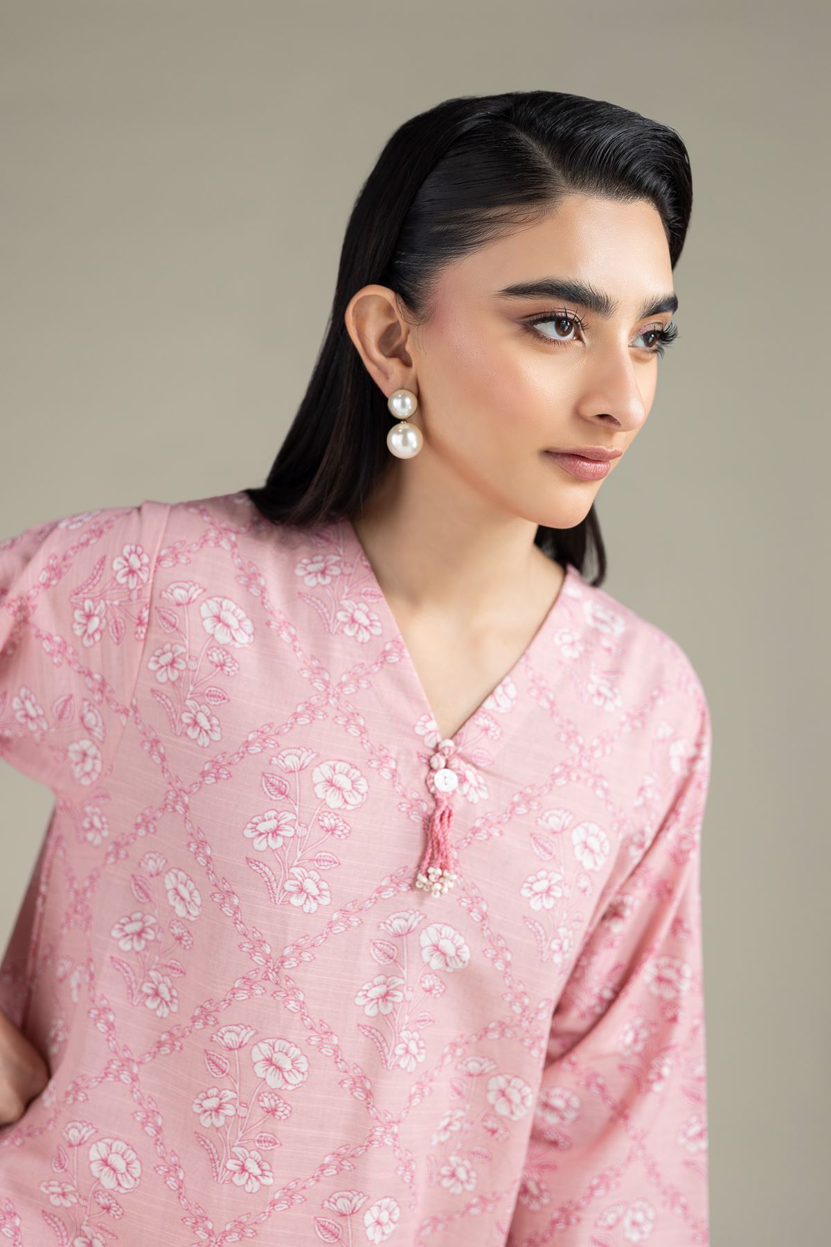 Printed Kurta - 25-10-12E3-07TA-VG
