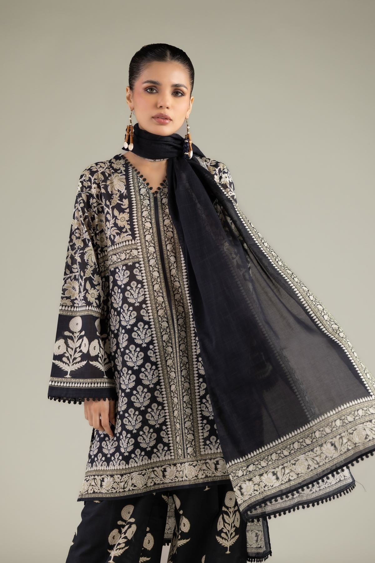 Printed Lawn Lawn Tailored Set - 1-26-247-A-J1-VG