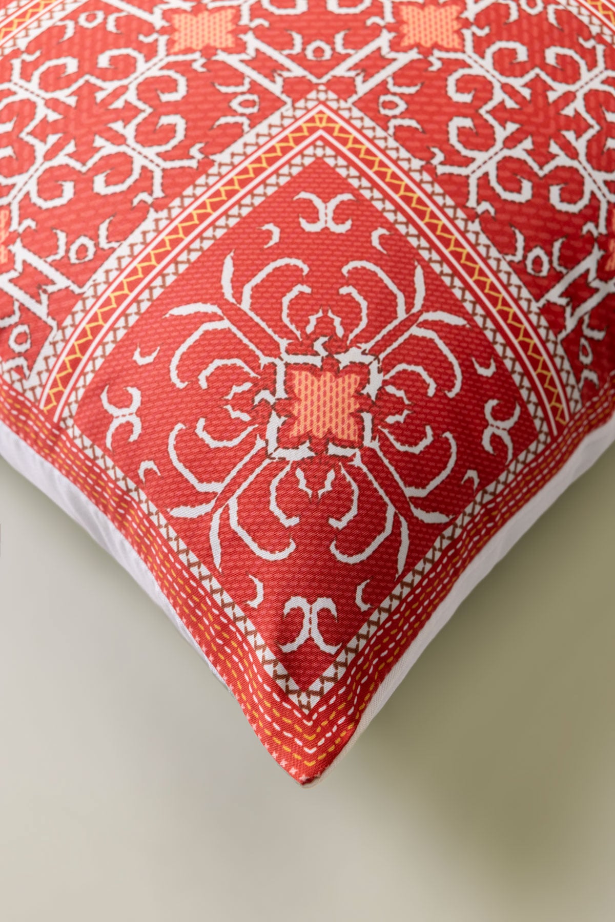 Printed Poly Sateen 16x16in Cushion Cover - 2-26-202-A-D-VG