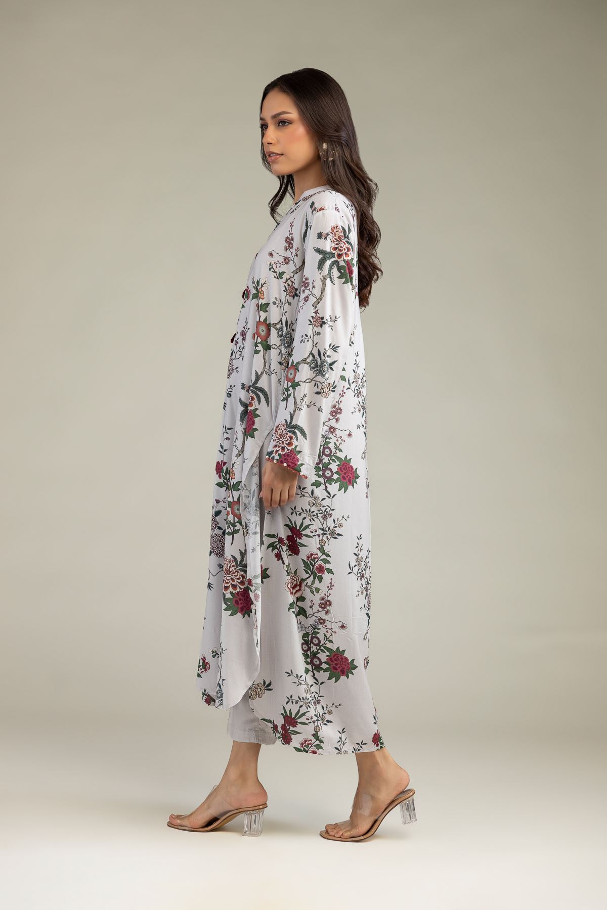 Printed Viscose Viscose Pants - 8-26-303-A-C1-VG