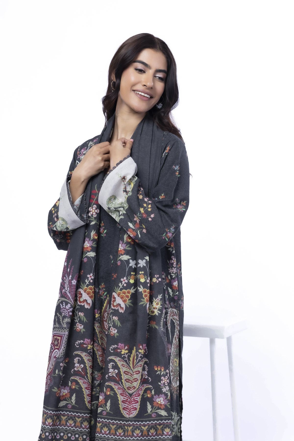 Printed Karandi Tailored 3 Piece - KN31AST-VG