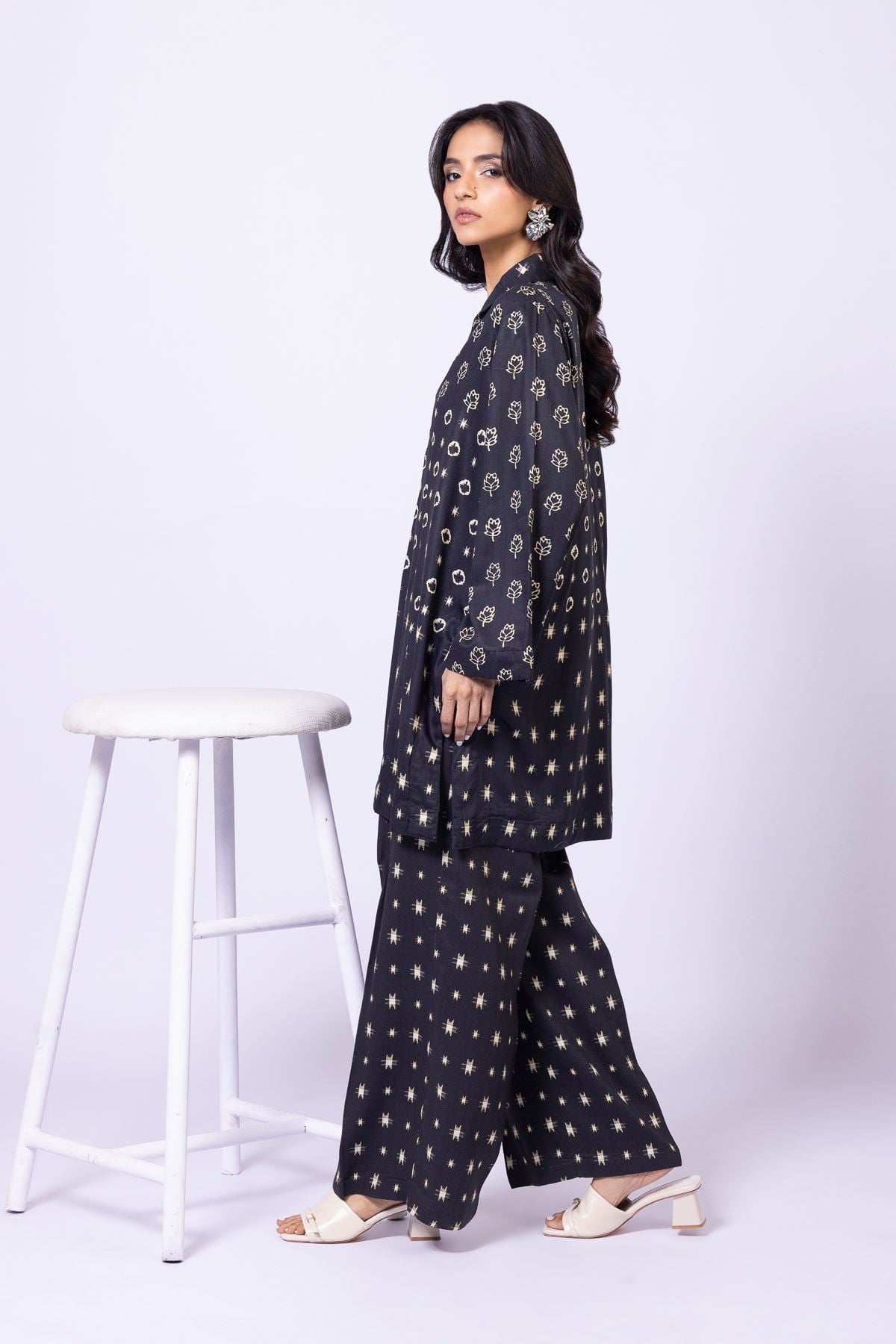 Printed Marina Pants - OTD4-EX28-08TA-VG
