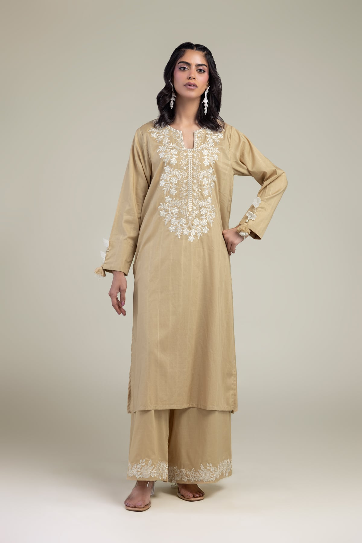 Embroidered Textured Lawn Tailored 2-Piece Lawn - 1-26-309-B-D1-VG