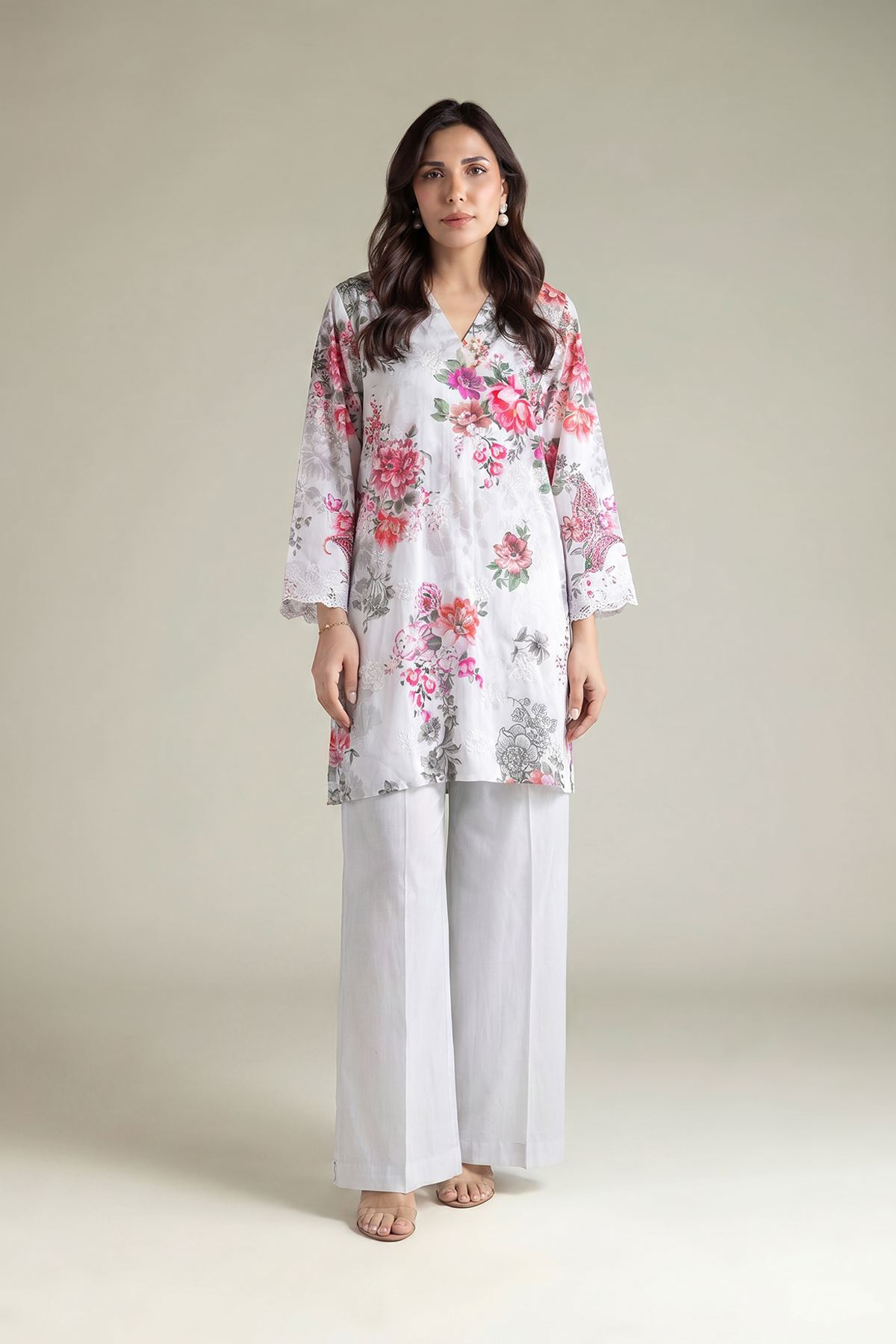 Embroidered Lawn 2-Piece Tailored Lawn - 1-26-246-B-I1-VG