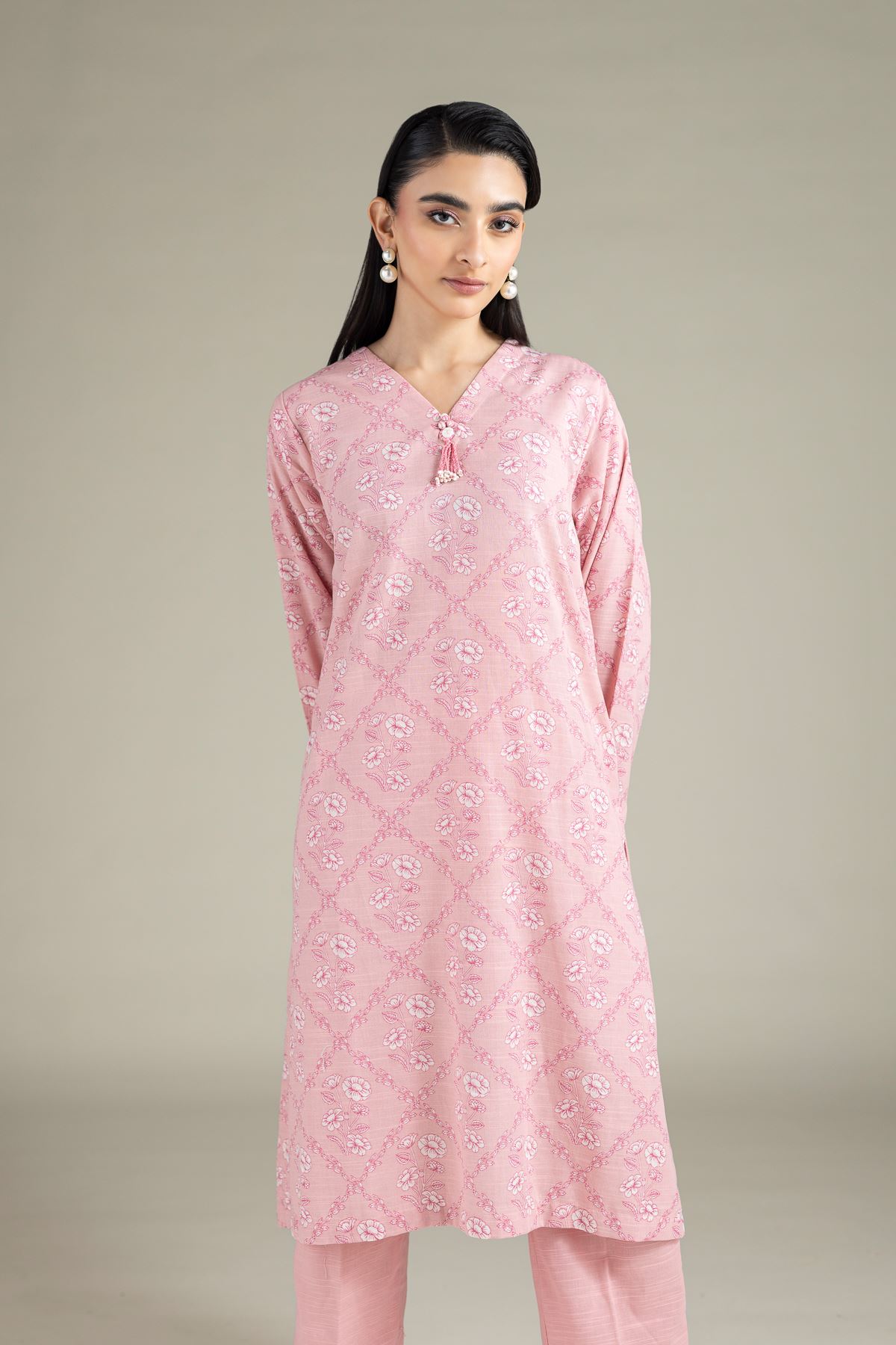 Printed Kurta - 25-10-12E3-07TA-VG