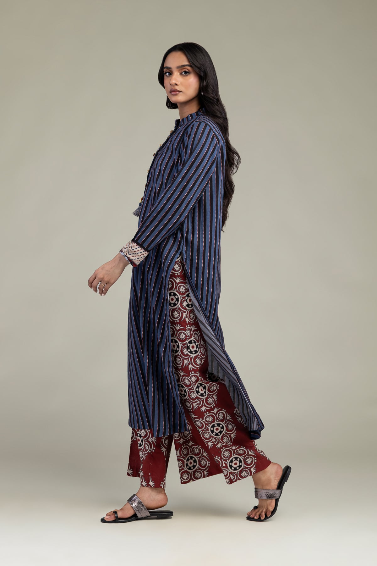Printed Cambric Printed Cambric Pants - 1-26-331-B-I1-VG