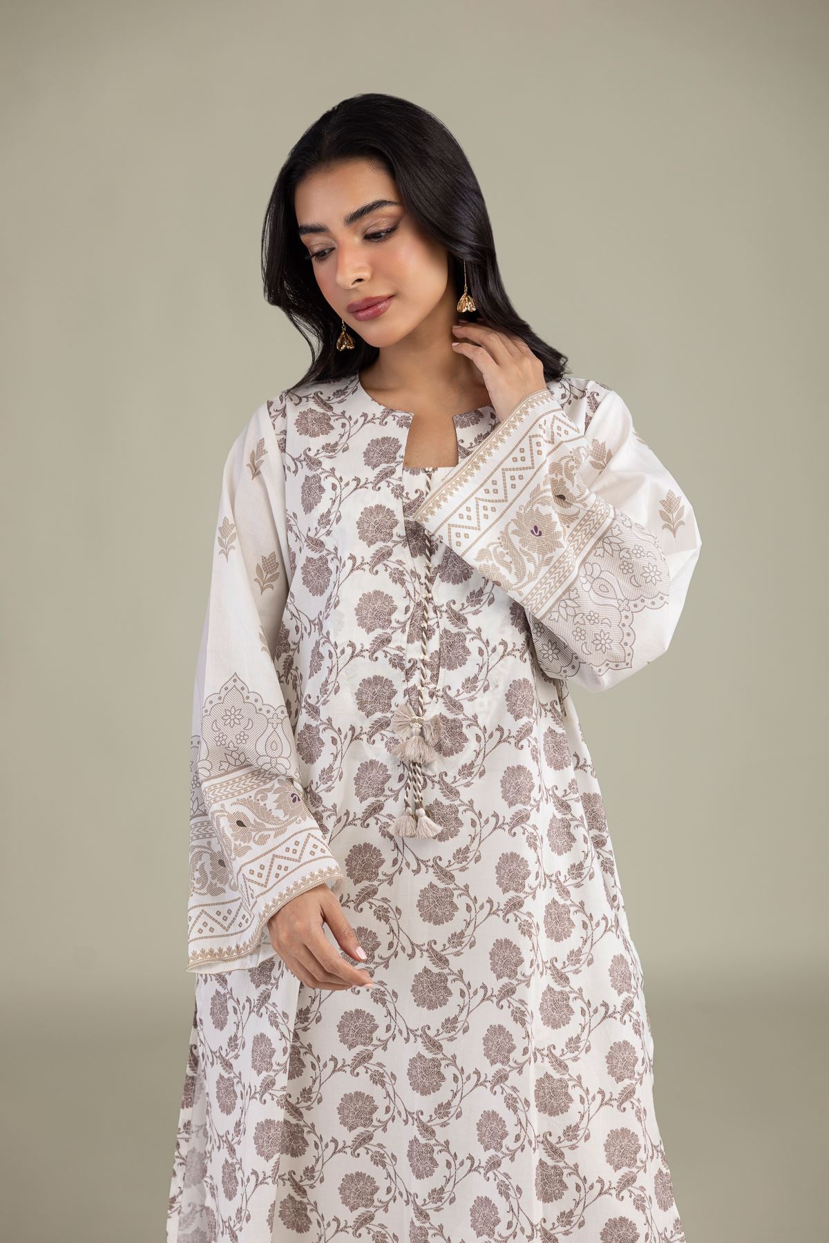 Printed Cambric Cambric Tailored 2-Piece - 1-26-301-B-I1-VG